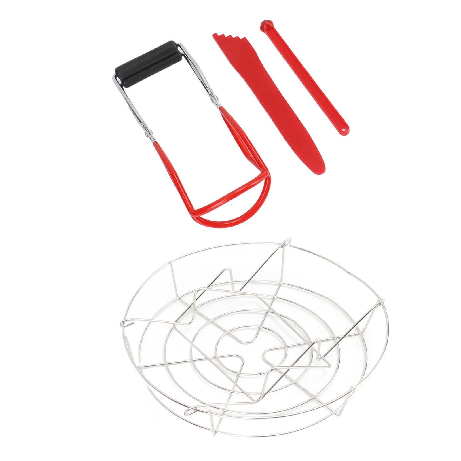 Canning Supplies Starter Kit Stainless Steel Magnetic Lid Lifter Bubble Popper Canning Jar Lifter Can Tongs for Beginners - Image 8