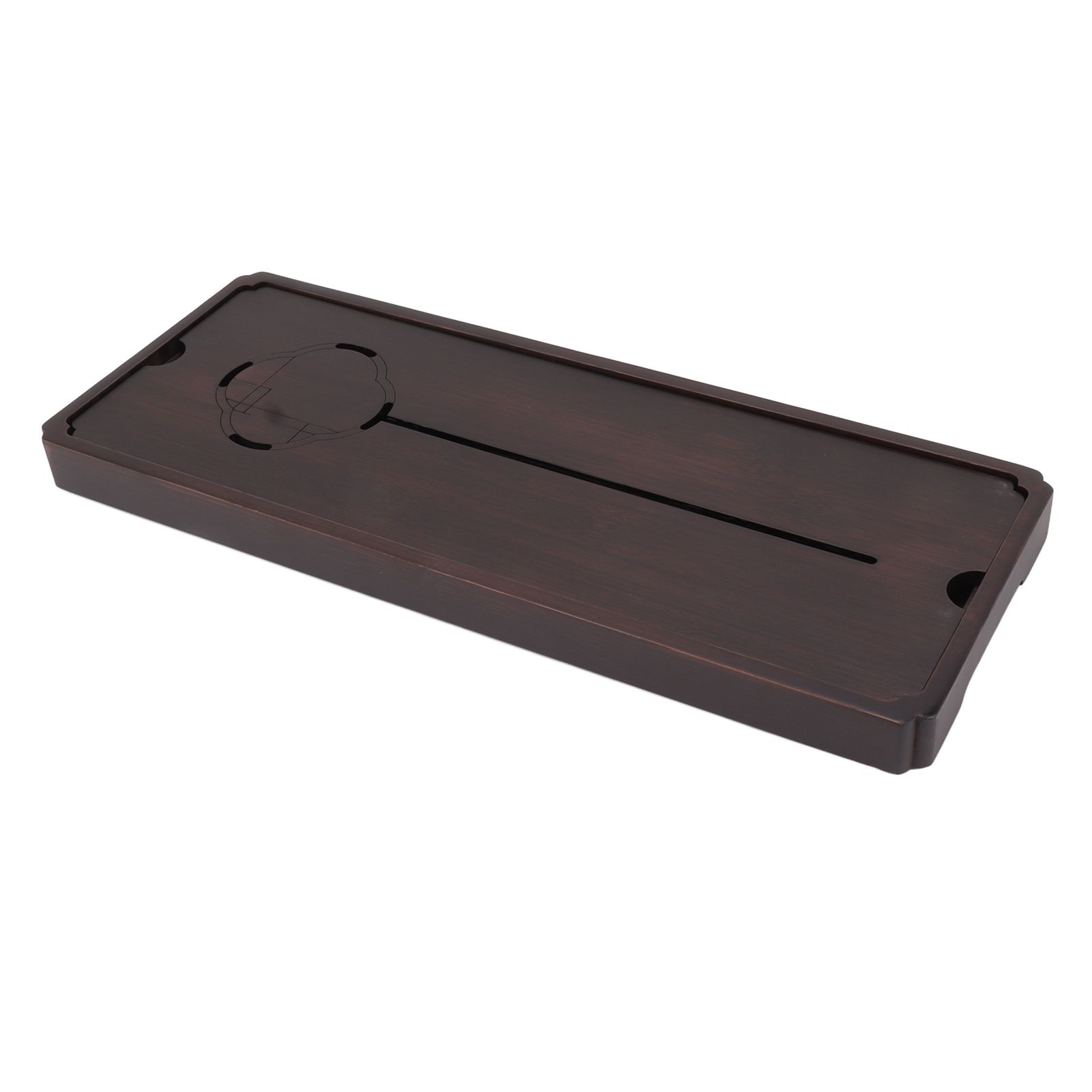 Chinese Water Storage Drainage Tea Tray Bamboo Simple Decorative Robust Household Tea Serving Tray Large Size - Image 5