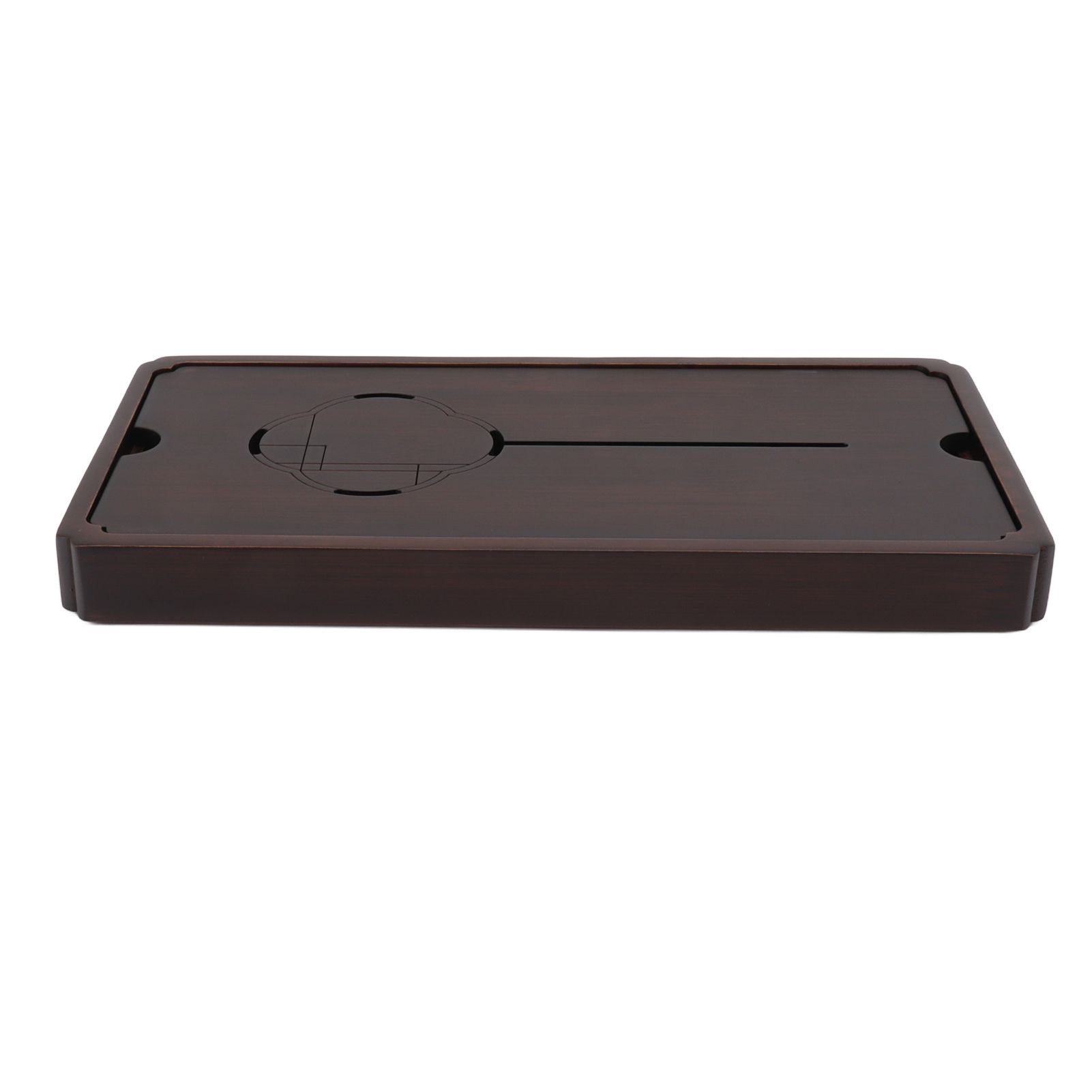 Chinese Water Storage Drainage Tea Tray Bamboo Simple Decorative Robust Household Tea Serving Tray Small Size - Image 4