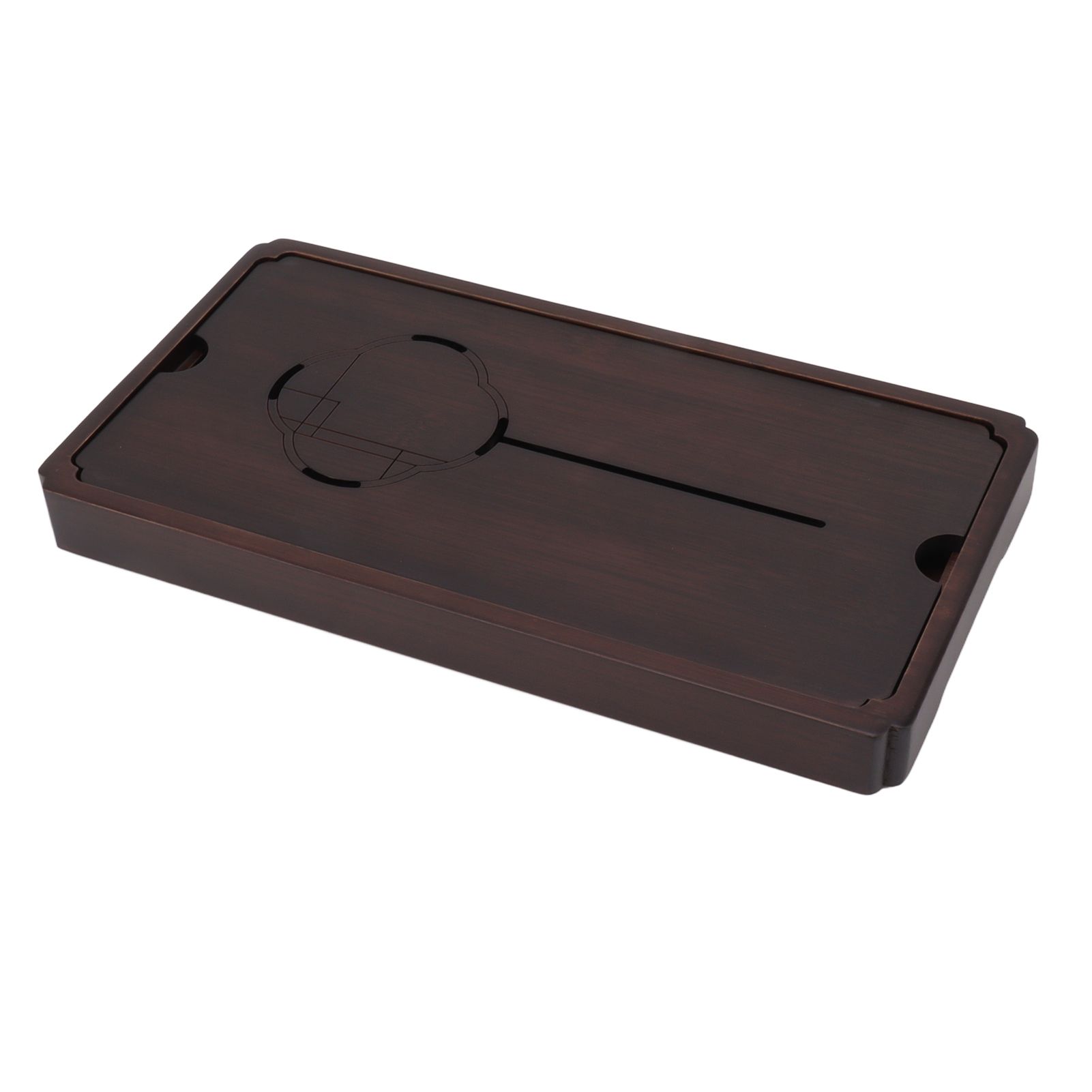 Chinese Water Storage Drainage Tea Tray Bamboo Simple Decorative Robust Household Tea Serving Tray Small Size - Image 8
