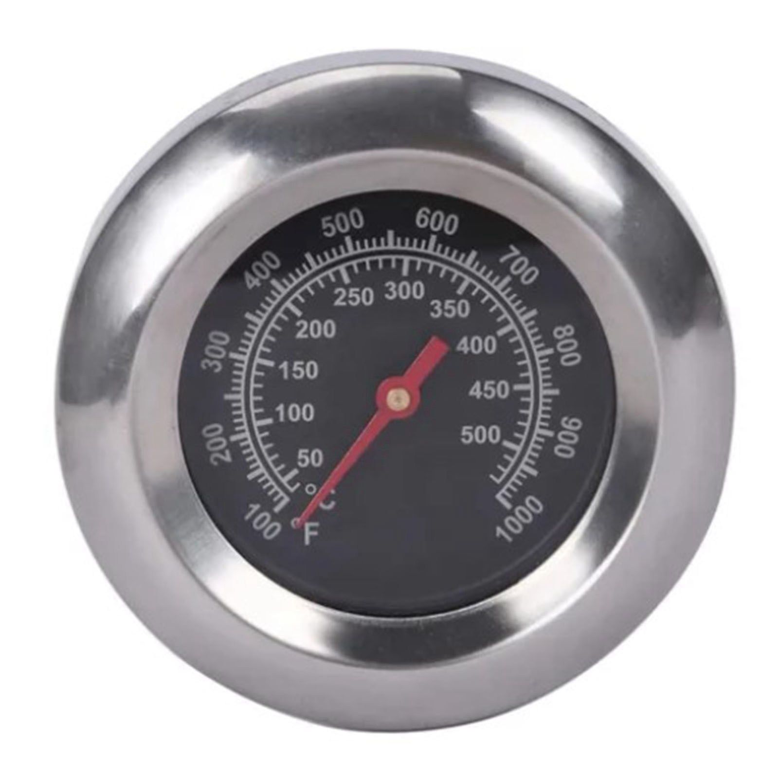 Grill Thermometer Alloy Steel High Accuracy M10 Thread Clear Scale Easy Assembly BBQ Thermometer for Kitchen Camping - Image 1