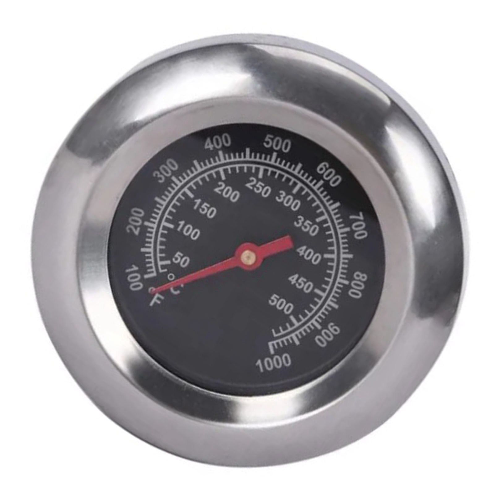 Grill Thermometer Alloy Steel High Accuracy M10 Thread Clear Scale Easy Assembly BBQ Thermometer for Kitchen Camping - Image 3
