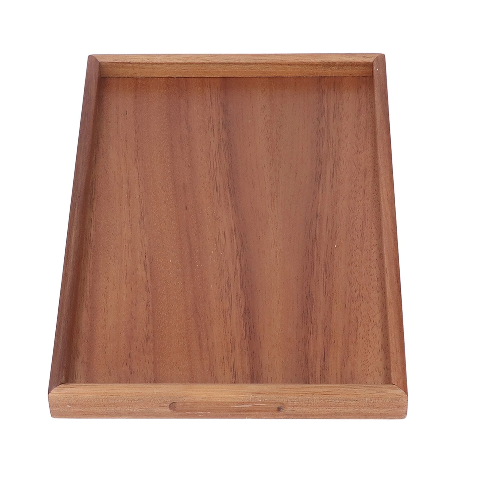 Bamboo Tea Serving Tray Multifunction Decorative Rectangle Bamboo Vanity Tray for Hotel Home Bathroom L - Image 8