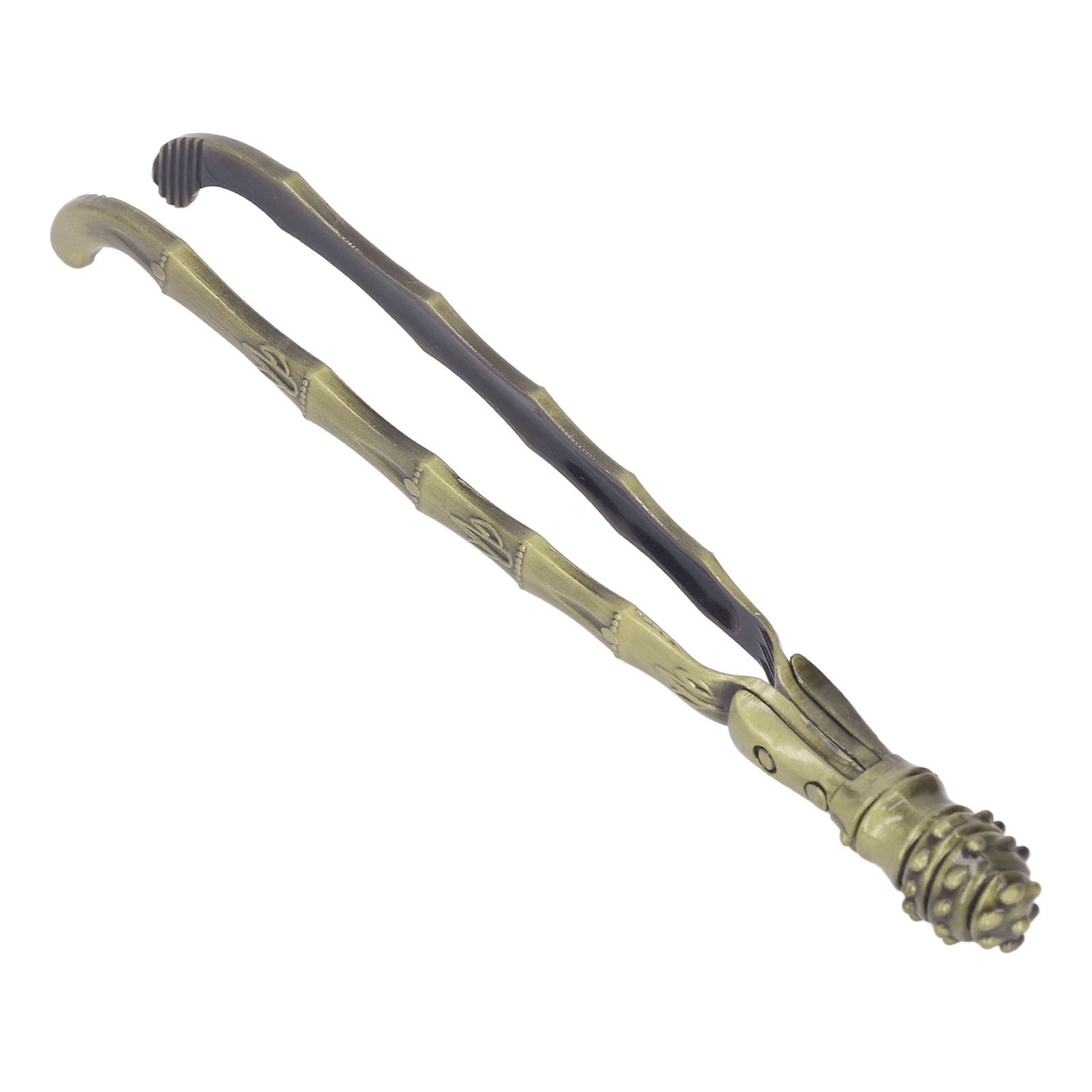 Cup Pick Up Clip Portable Tableware Tweezers Metal Tea Cup Washing Tongs for Household Use Bronze Color - Image 1