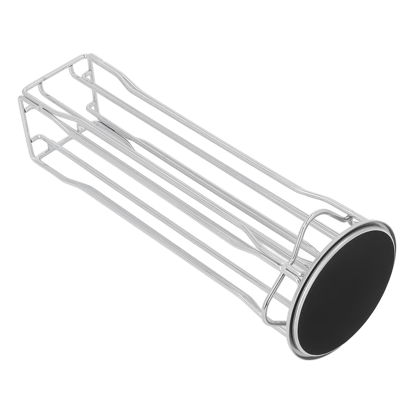 Coffee Capsule Stand 360° Rotation Anti Slip Thick Base Wrought Iron Capsule Pod Holder for Vertuoline 20pods Silver - Image 4