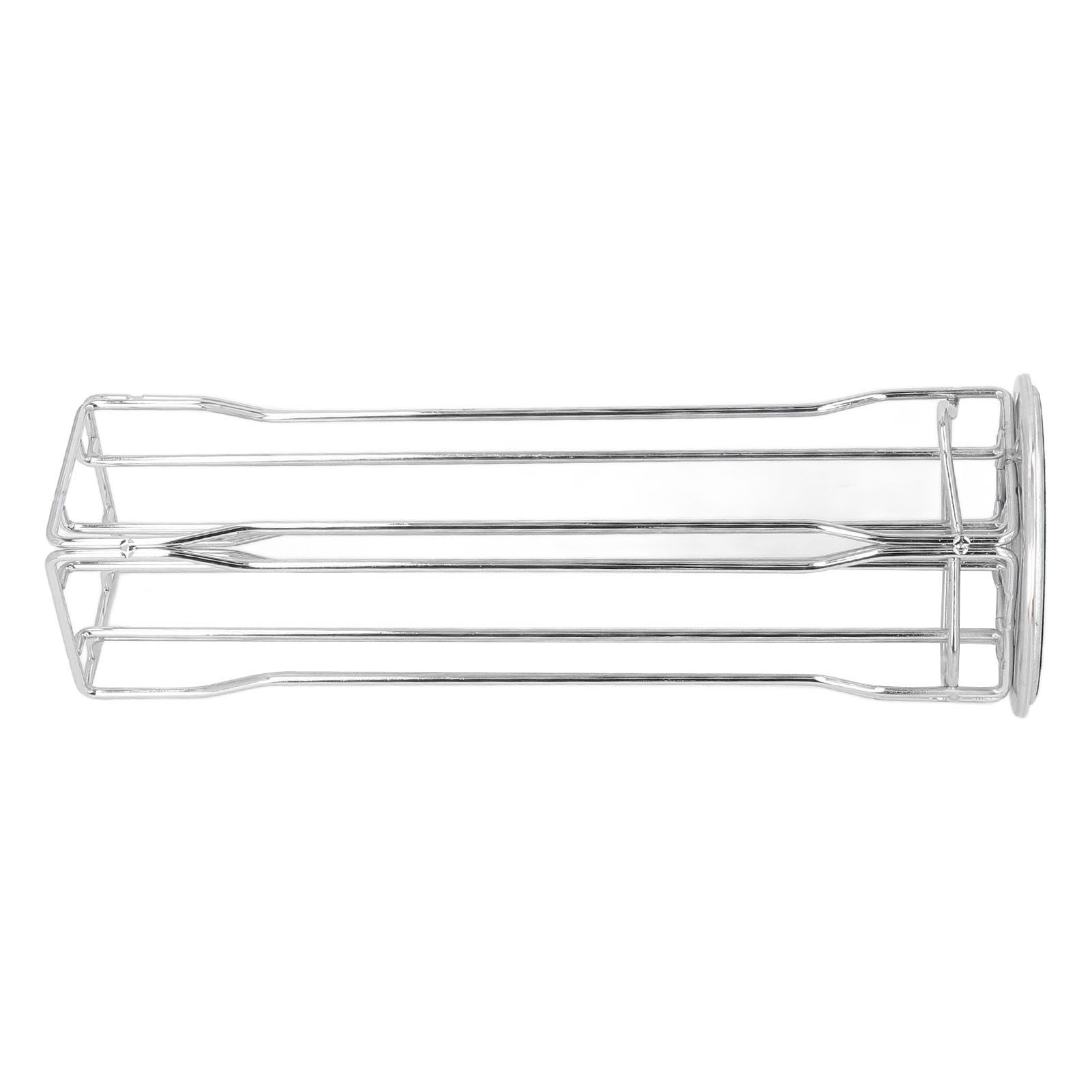 Coffee Capsule Stand 360° Rotation Anti Slip Thick Base Wrought Iron Capsule Pod Holder for Vertuoline 20pods Silver - Image 5