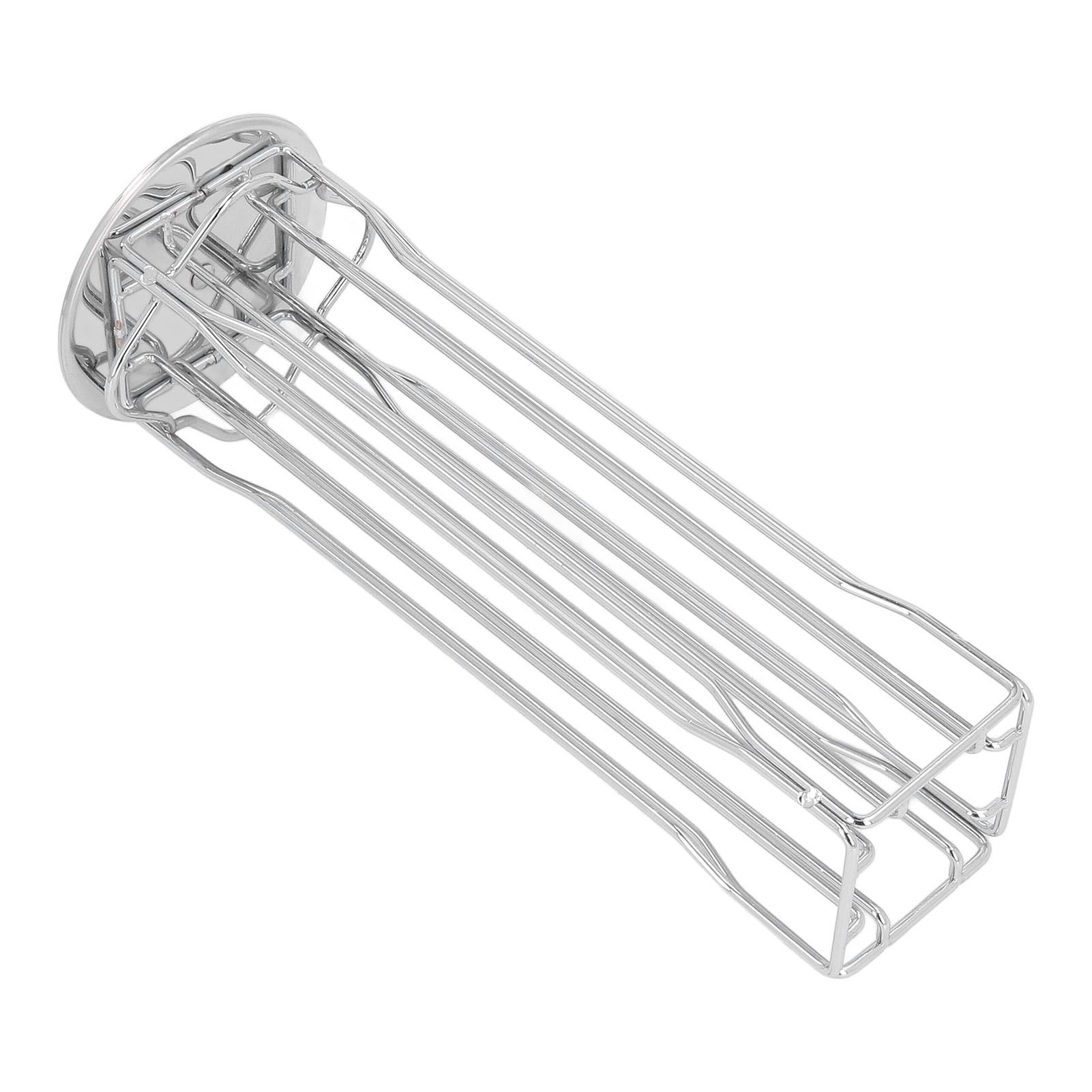 Coffee Capsule Stand 360° Rotation Anti Slip Thick Base Wrought Iron Capsule Pod Holder for Vertuoline 20pods Silver - Image 7