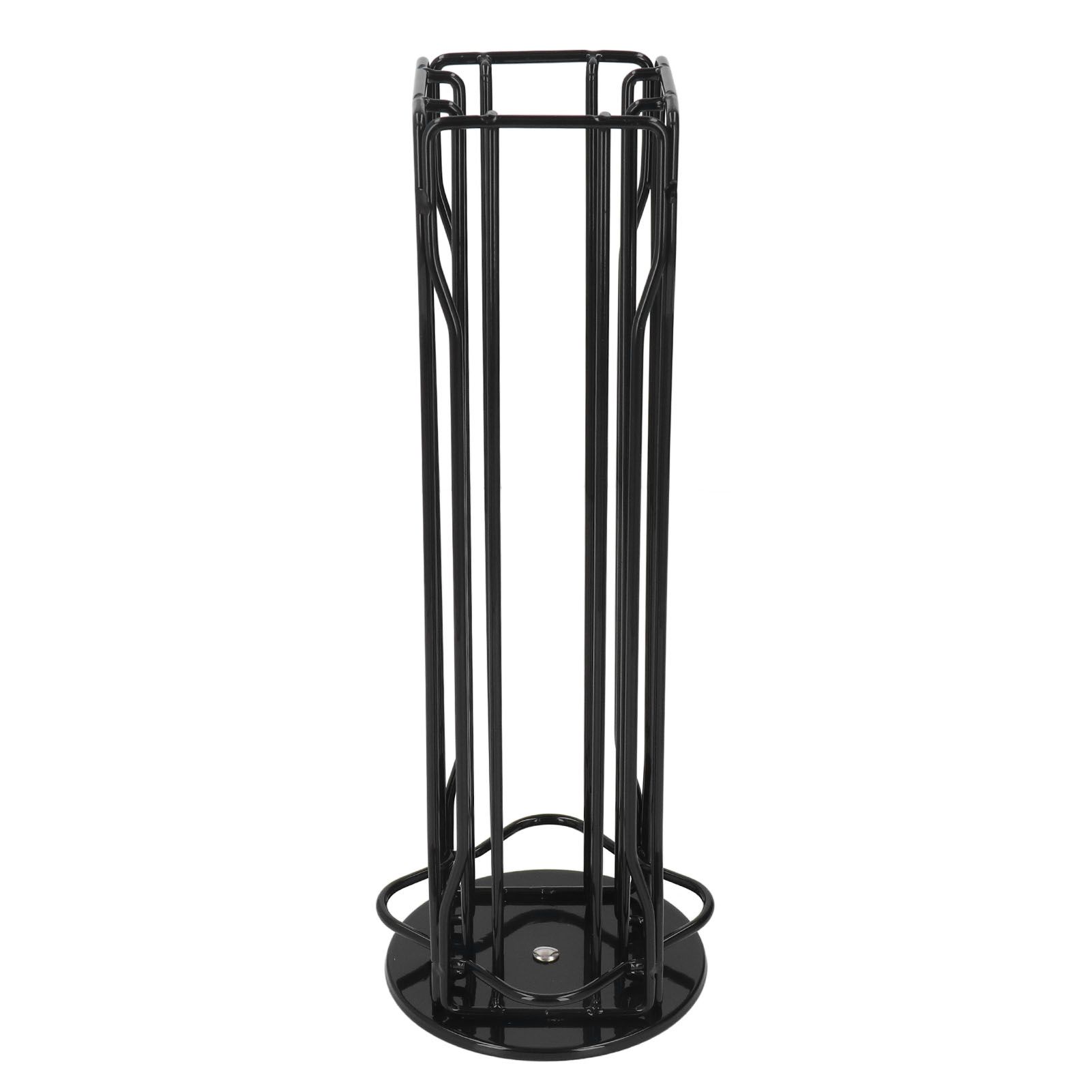 Coffee Capsule Stand 360° Rotation Anti Slip Thick Base Wrought Iron Capsule Pod Holder for Vertuoline 20pods Black - Image 3