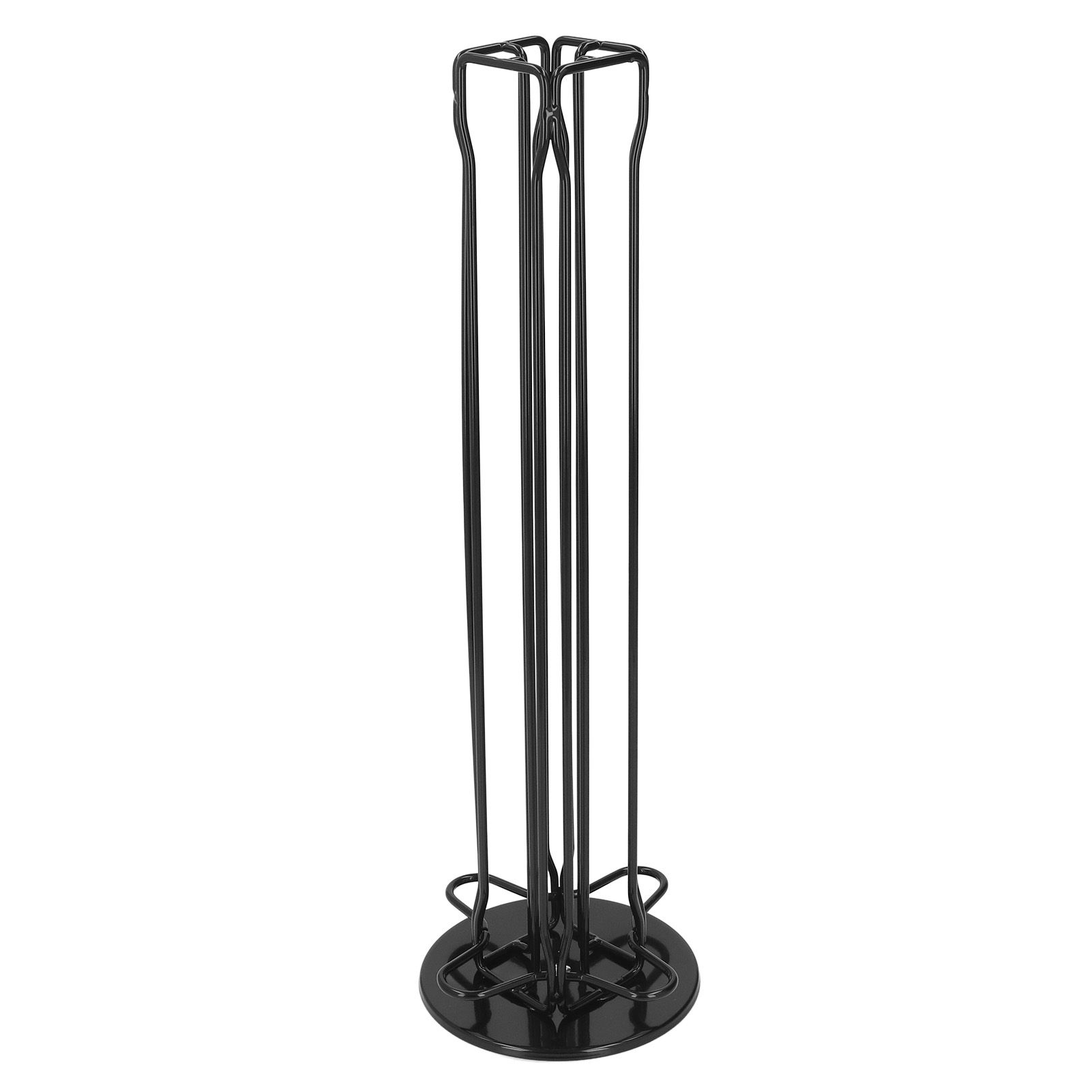40 Capsule Coffee Pod Holder 360 Degree Rotating Carousel Storage Organizer Dispenser for Nespresso Capsule Black - Image 1