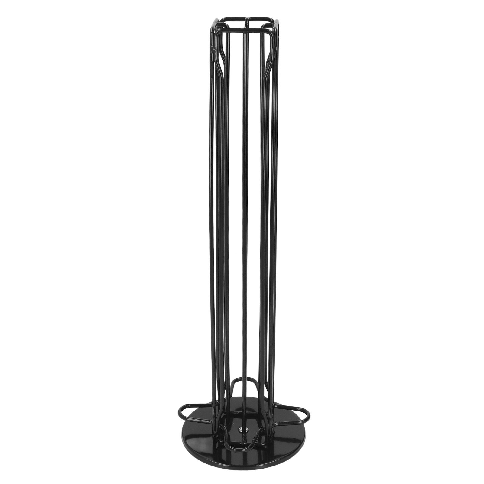 40 Capsule Coffee Pod Holder 360 Degree Rotating Carousel Storage Organizer Dispenser for Nespresso Capsule Black - Image 2