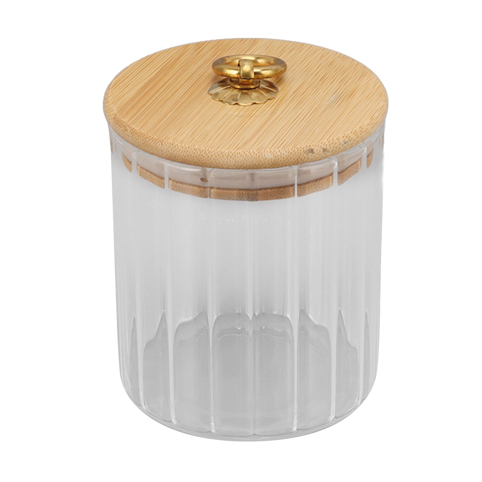 Food Storage Jar Clear Glass Canning Jar Moisture Proof with Sealed Lid for Tea Coffee Sugar Dried Fruit 500ml - Image 2