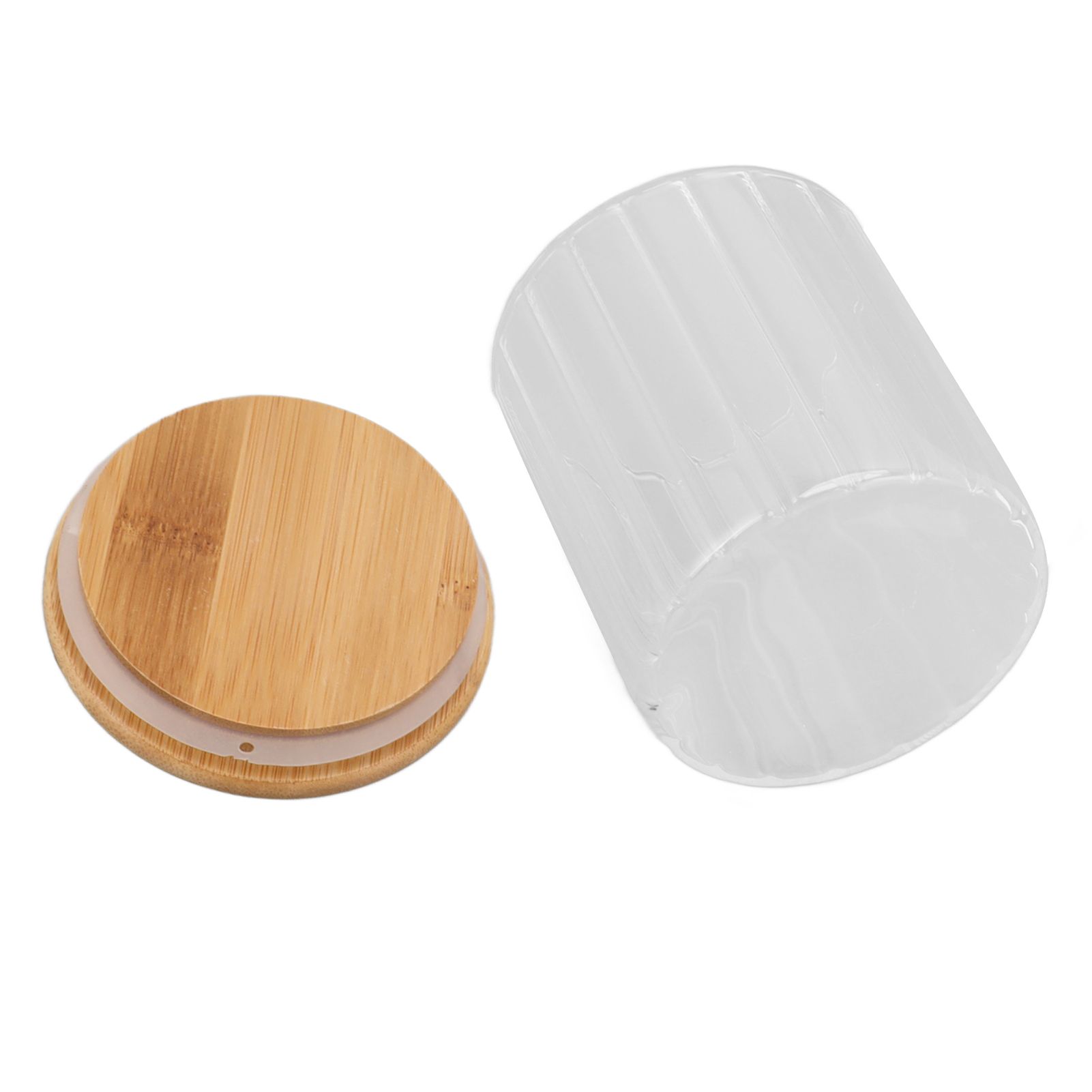Food Storage Jar Clear Glass Canning Jar Moisture Proof with Sealed Lid for Tea Coffee Sugar Dried Fruit 500ml - Image 8