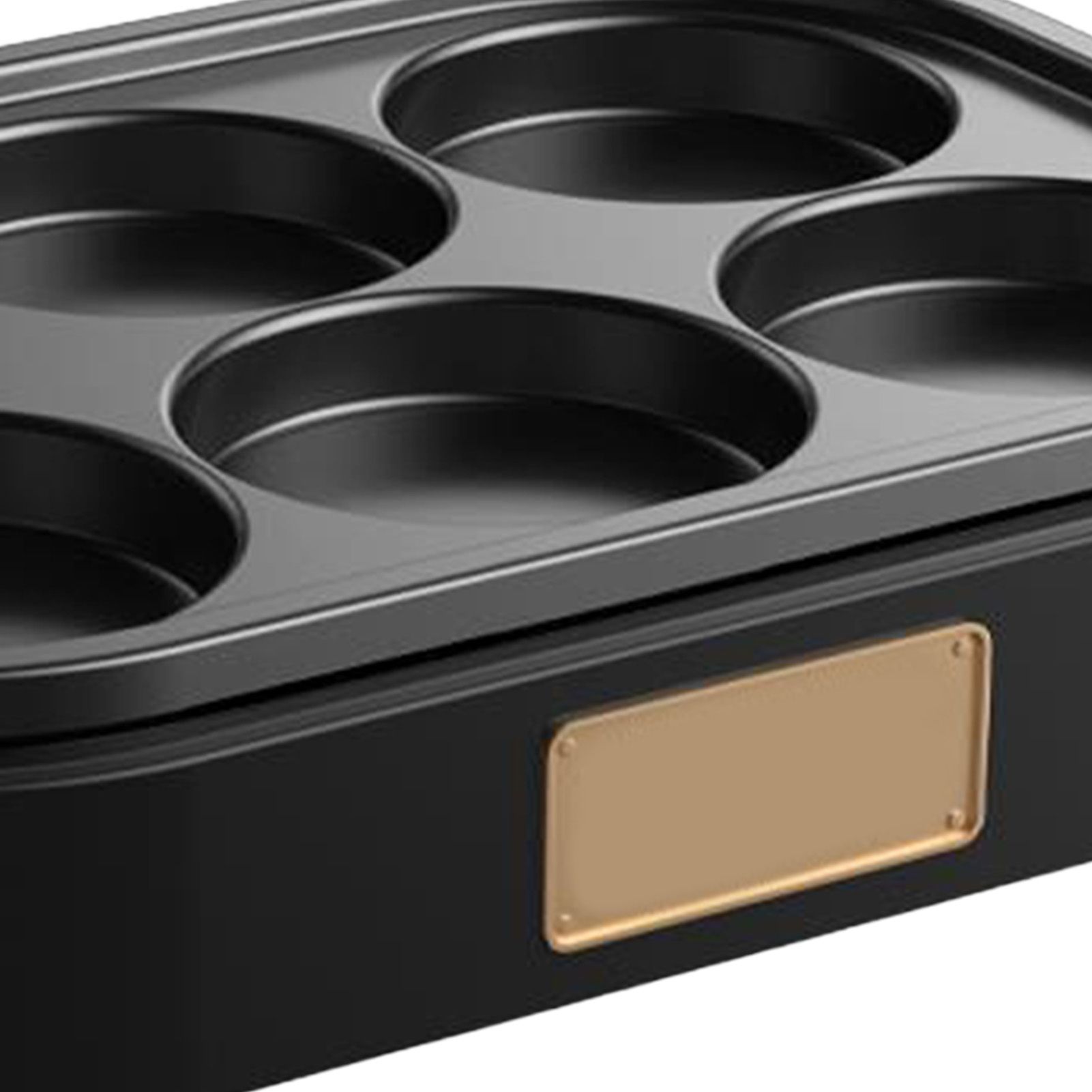 6 Hole Egg Frying Pan Nonstick Breakfast Pot Multifunctional Breakfast Maker Hamburger Machine Without Pot Cover - Image 8