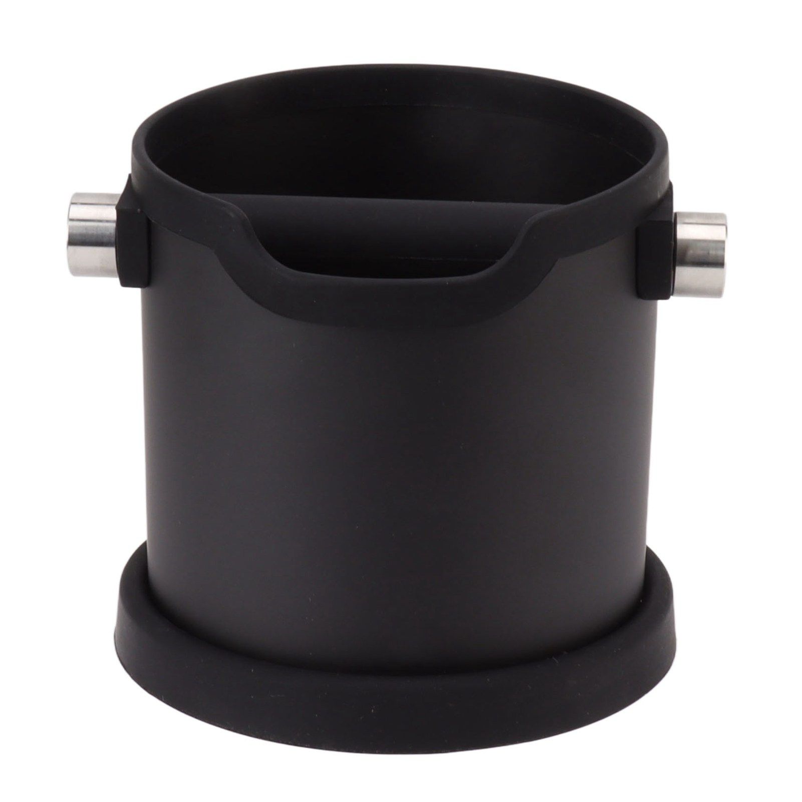 Semi Automatic Coffee Knock Box Stainless Steel Silicone Coffee Grounds Container Dump Bin - Image 1