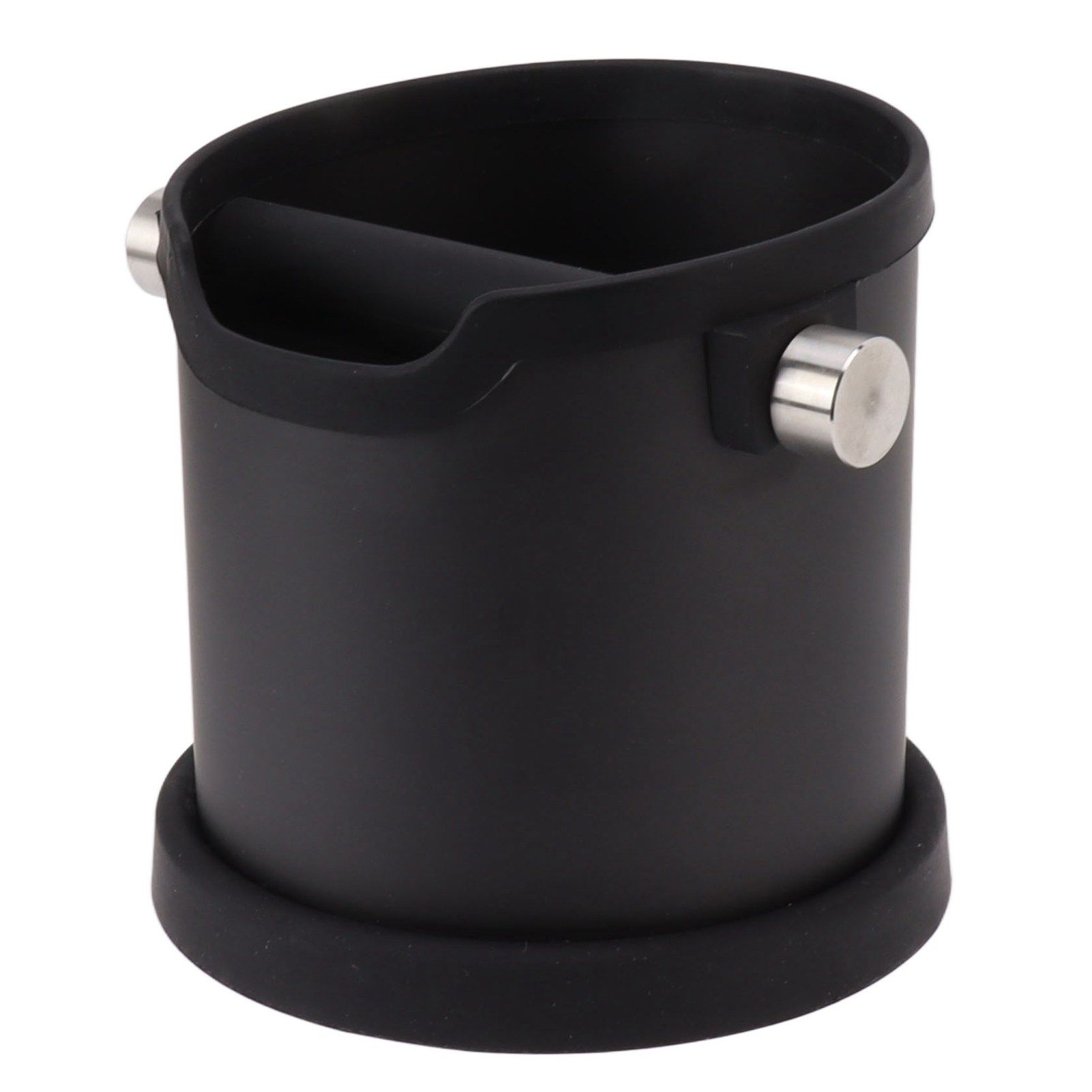 Semi Automatic Coffee Knock Box Stainless Steel Silicone Coffee Grounds Container Dump Bin - Image 2
