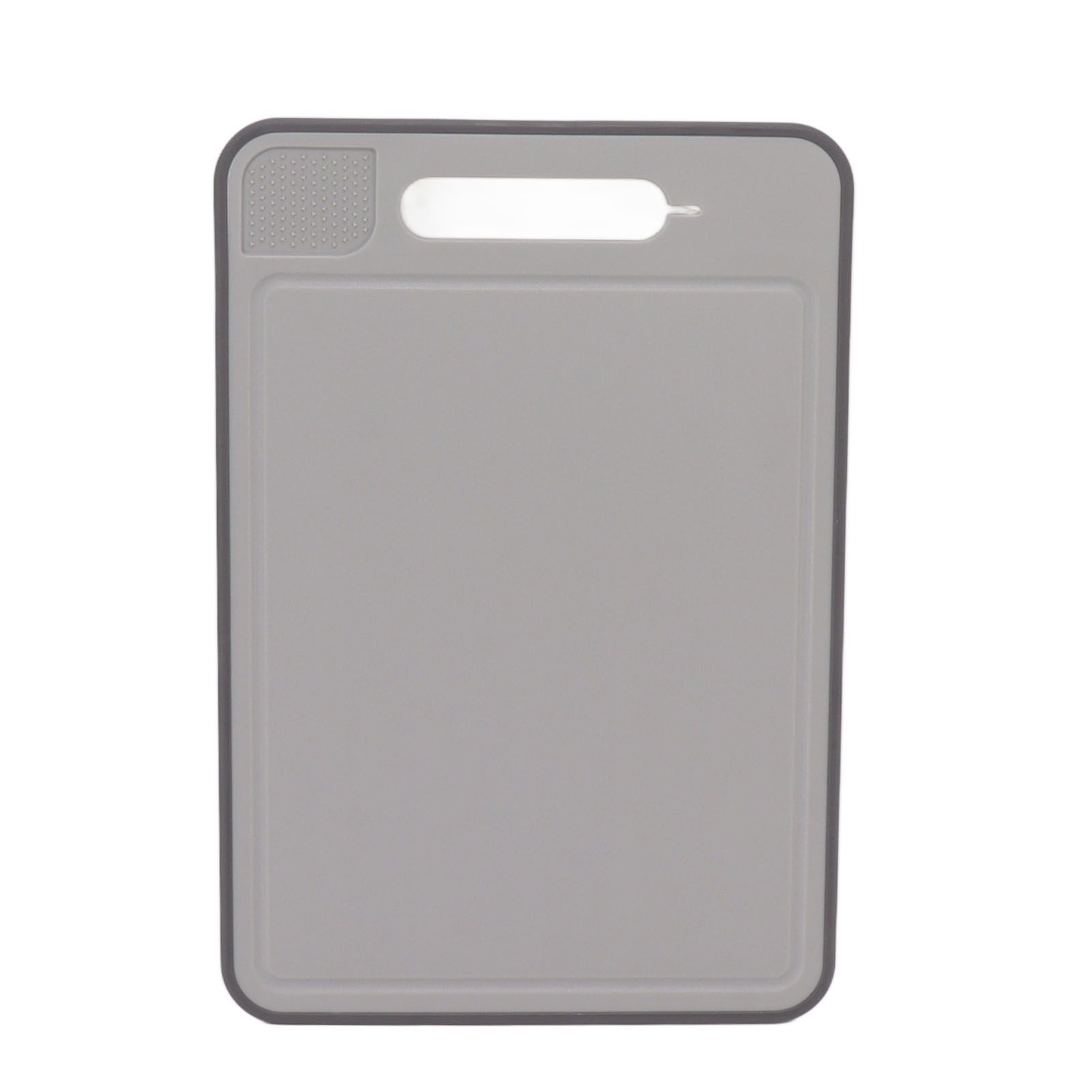 Defrosting Tray Double Sided Grinding Thawing Cutting Board with Sharpener for Frozen Meat Grey - Image 4