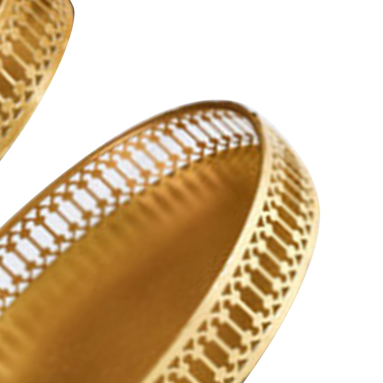 Double Layer Pastry Tray Decorative Copper Gold Biscuits Dessert Display Plate for Wedding Vertical Grain - Image 8