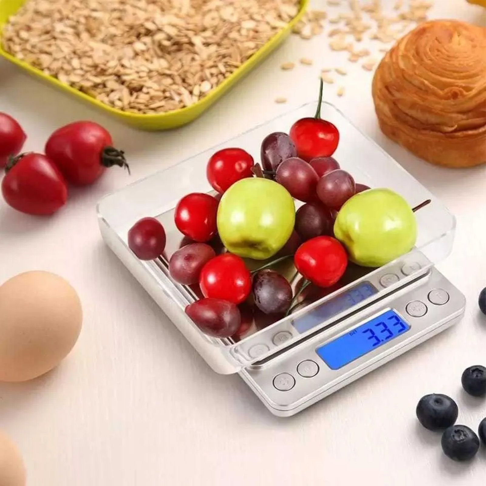 Kitchen Electronic Scale 0.1g High Accuracy Mini Portable LCD Display Digital Food Scale for Jewelry - Image 5