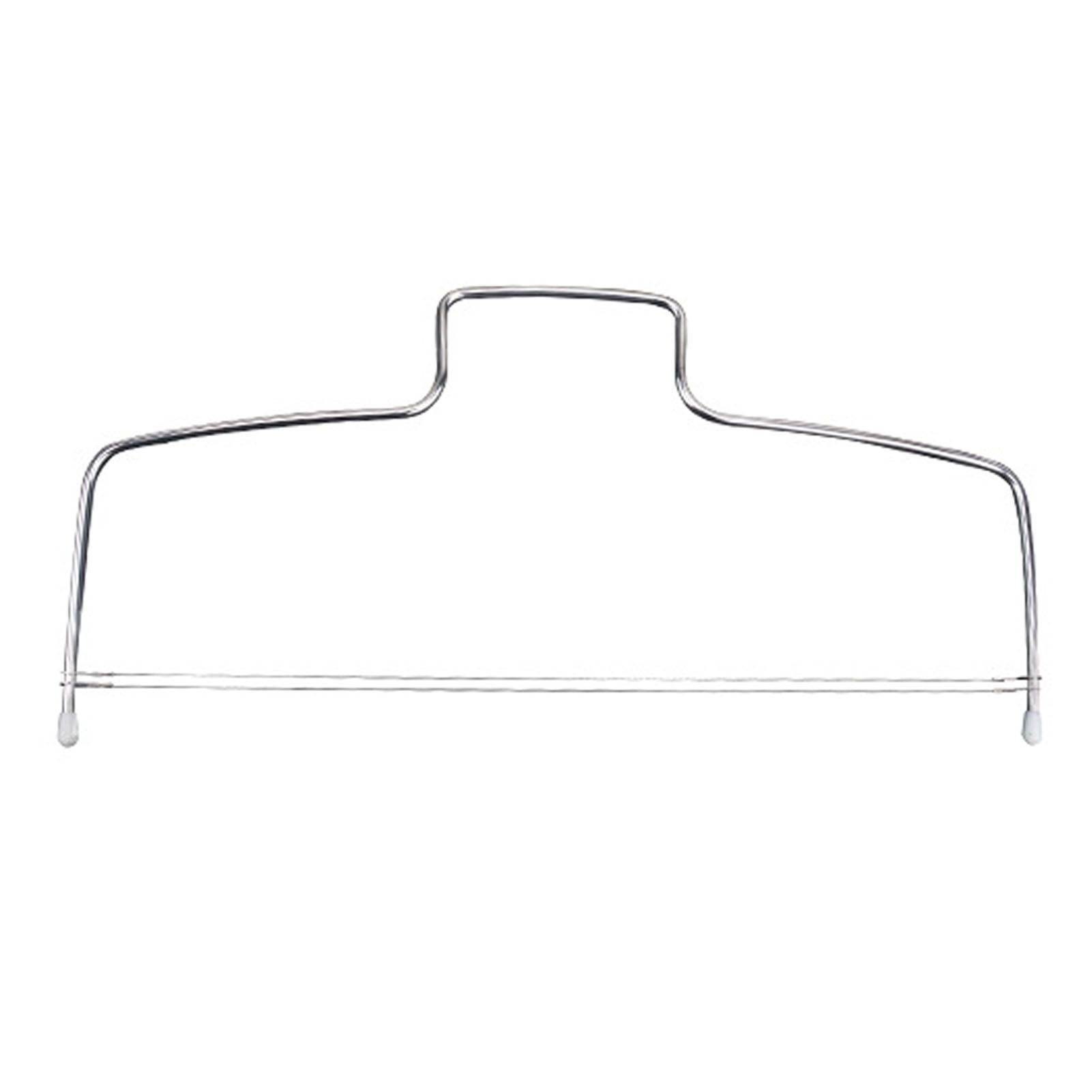 Cake Leveler Stainless Steel 8 Gear Adjustable Cake Layer Cutter with Detachable Wire for Baking Tool Two Wire - Image 1
