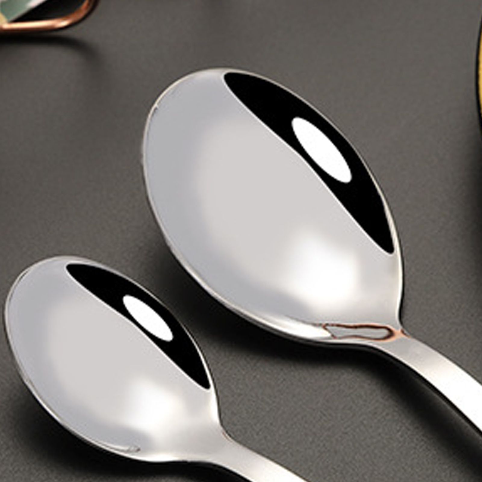 Tableware Cutlery Set Stainless Steel Dinner Knives Forks Spoons Eating Utensils High Hardness Flatware Set Black Handle - Image 7