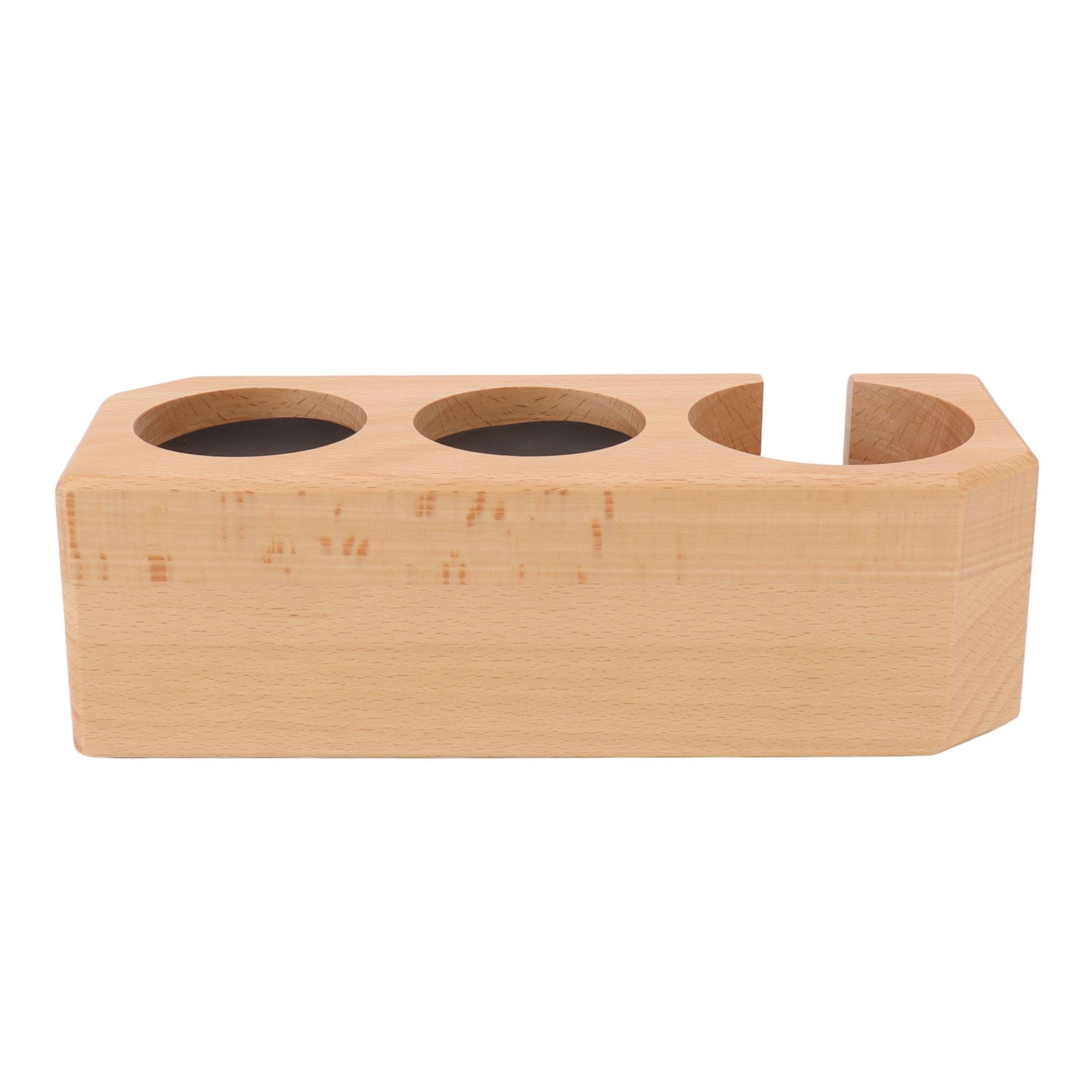 Tamping Station Beech Wood Tamper Mat Stand with Anti Slip Pad for Coffee Bar Accessories L - Image 4