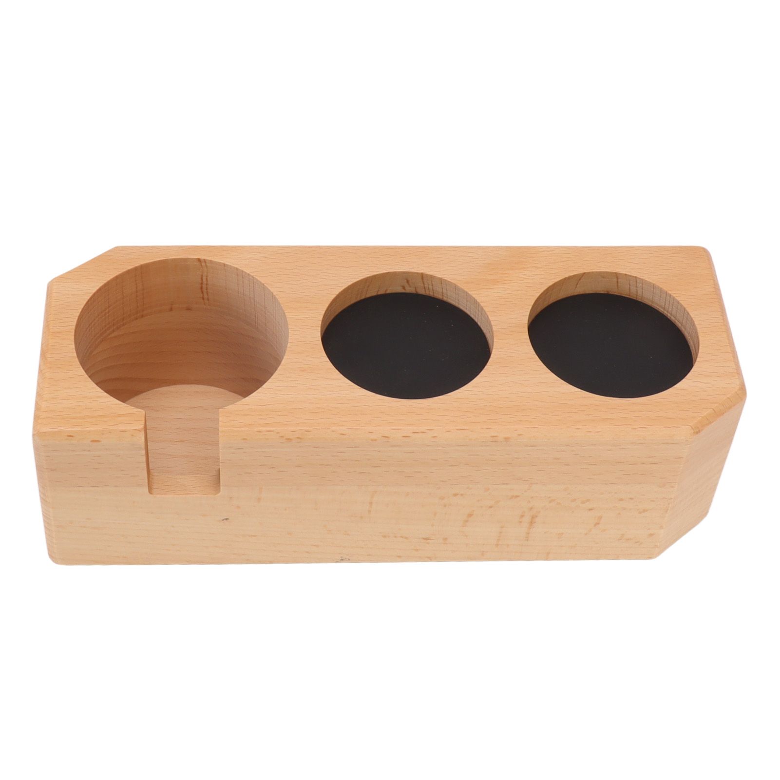 Tamping Station Beech Wood Tamper Mat Stand with Anti Slip Pad for Coffee Bar Accessories L - Image 7