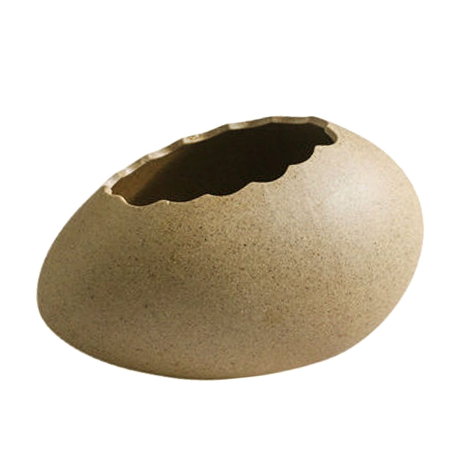 Egg Shell Bowl Ceramic Lifelike Decorative Toxic Free Noodle Dessert Bowl for Home Restaurant - Image 1