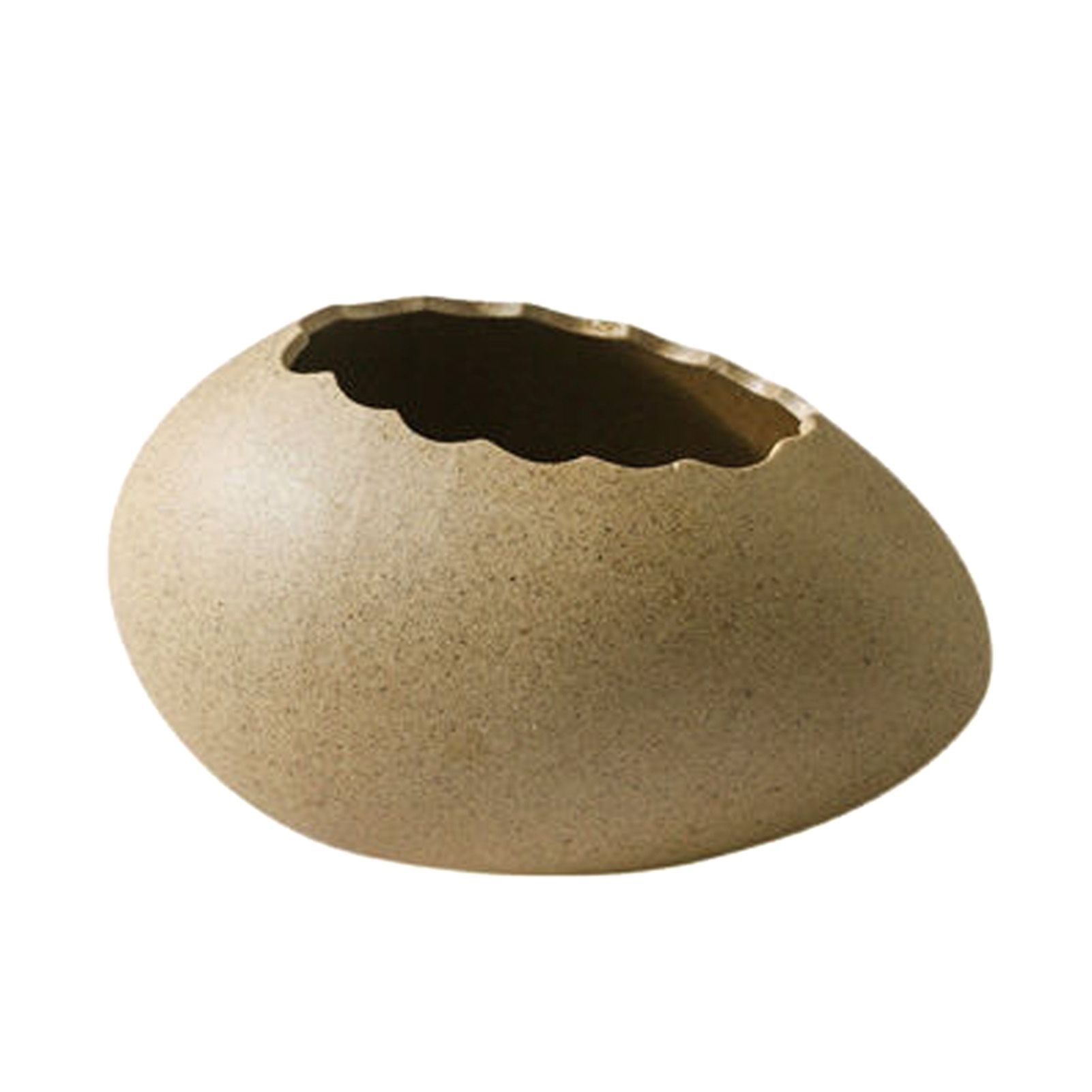 Egg Shell Bowl Ceramic Lifelike Decorative Toxic Free Noodle Dessert Bowl for Home Restaurant - Image 2