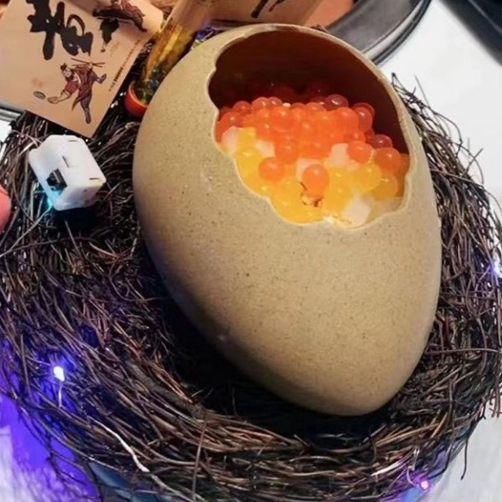 Egg Shell Bowl Ceramic Lifelike Decorative Toxic Free Noodle Dessert Bowl for Home Restaurant - Image 6