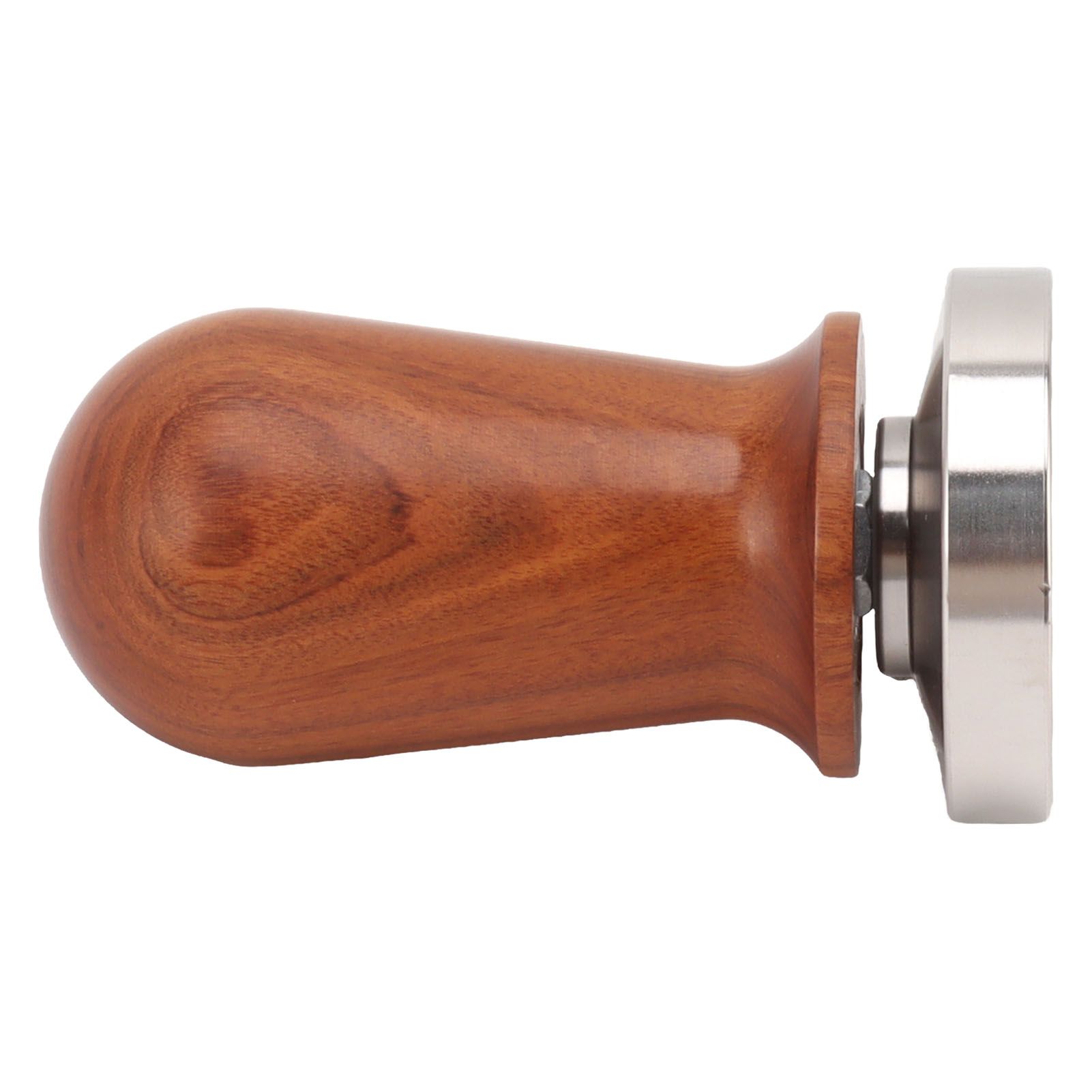Coffee Tamper with Flat Stainless Steel Base Wooden Handle Coffee Powder Press Tamping Tool 51mm / 2in - Image 5