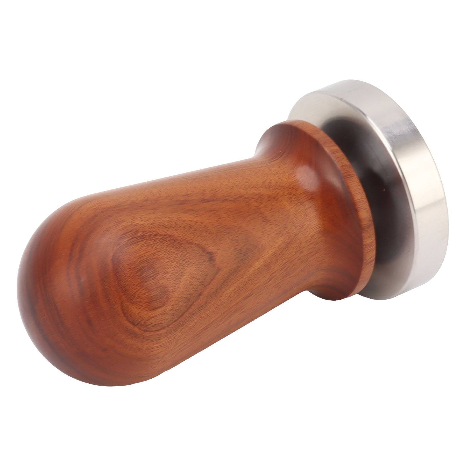 Coffee Tamper with Flat Stainless Steel Base Wooden Handle Coffee Powder Press Tamping Tool 51mm / 2in - Image 6