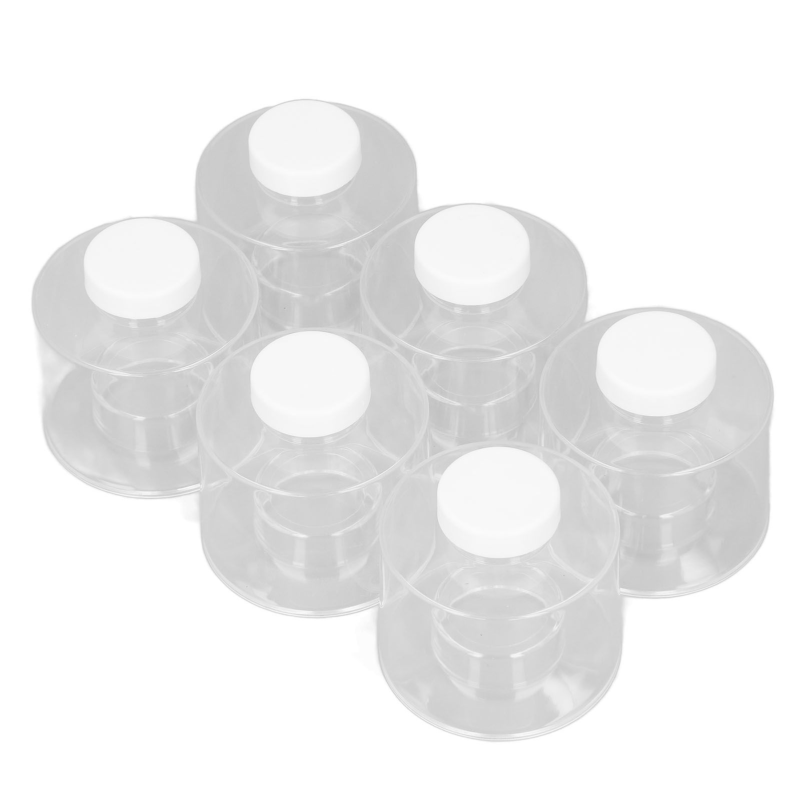 6 Pcs Stackable Spice Pot Spice Tower Spice Color Transparent Pot Seasoning Bottle for Kitchen - Image 3