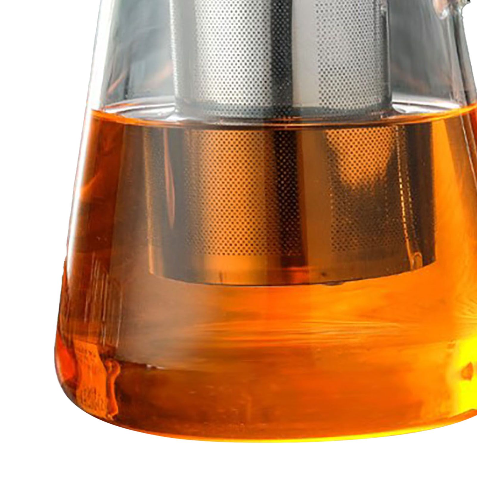 1300ml Glass Teapot Thickened Heat Resistant Clear Ergonomic Handle for Loose Leaf Blooming Tea - Image 4