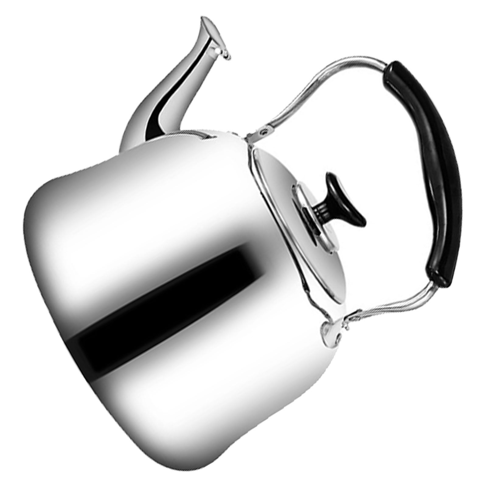 Whistling Kettle Stainless Steel Boiling Audible Alarm Large Opening Stovetop Teapot with Tea Filter 2L - Image 4