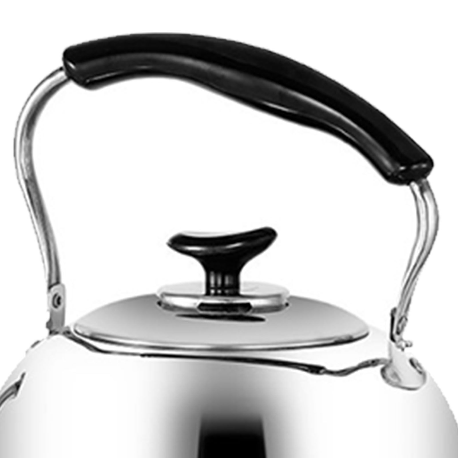 Whistling Kettle Stainless Steel Boiling Audible Alarm Large Opening Stovetop Teapot with Tea Filter 2L - Image 8