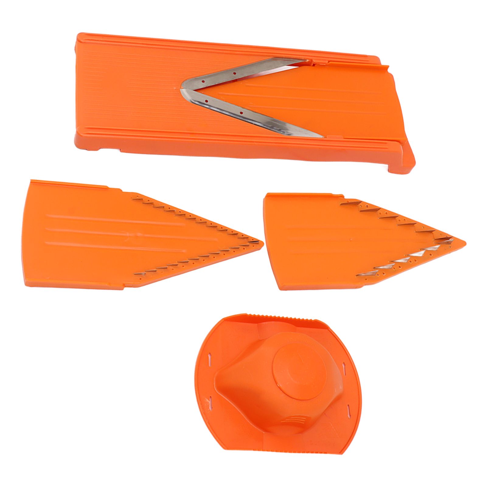 V Blade Mandoline Cutter Manual Vegetable Cutter Vegetable Cooking Tool with Stainless Steel Blade Hand Guard - Image 1