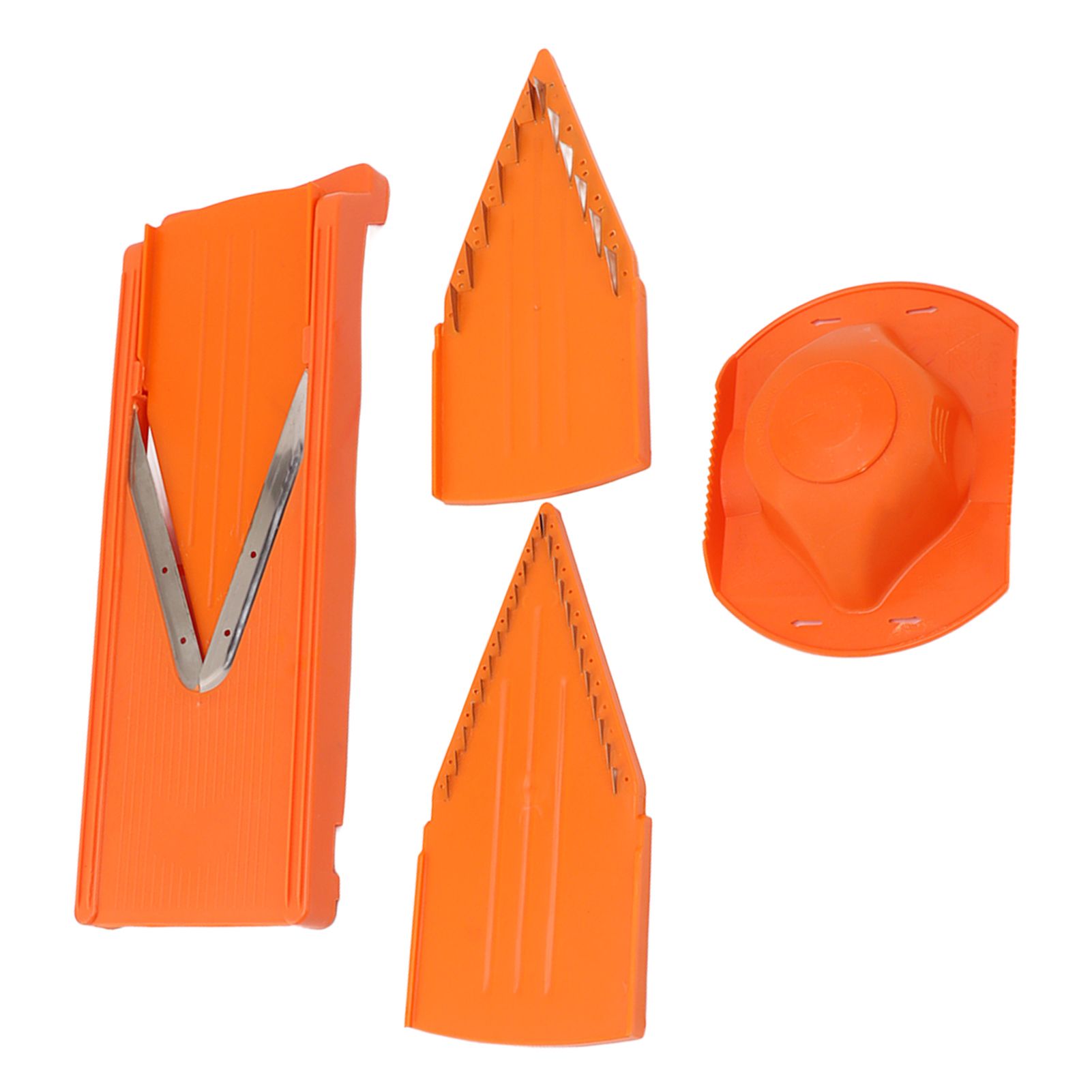 V Blade Mandoline Cutter Manual Vegetable Cutter Vegetable Cooking Tool with Stainless Steel Blade Hand Guard - Image 5