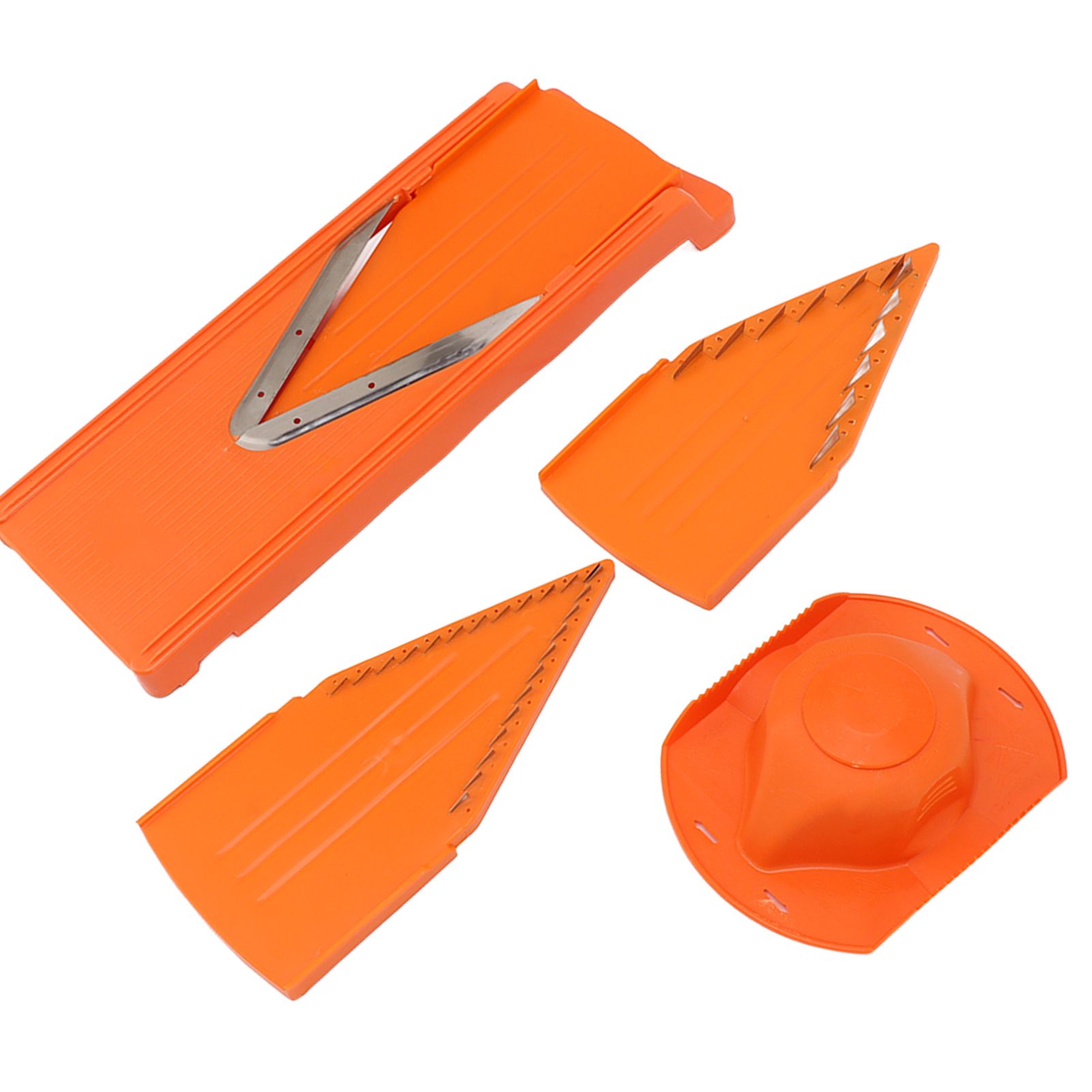 V Blade Mandoline Cutter Manual Vegetable Cutter Vegetable Cooking Tool with Stainless Steel Blade Hand Guard - Image 7