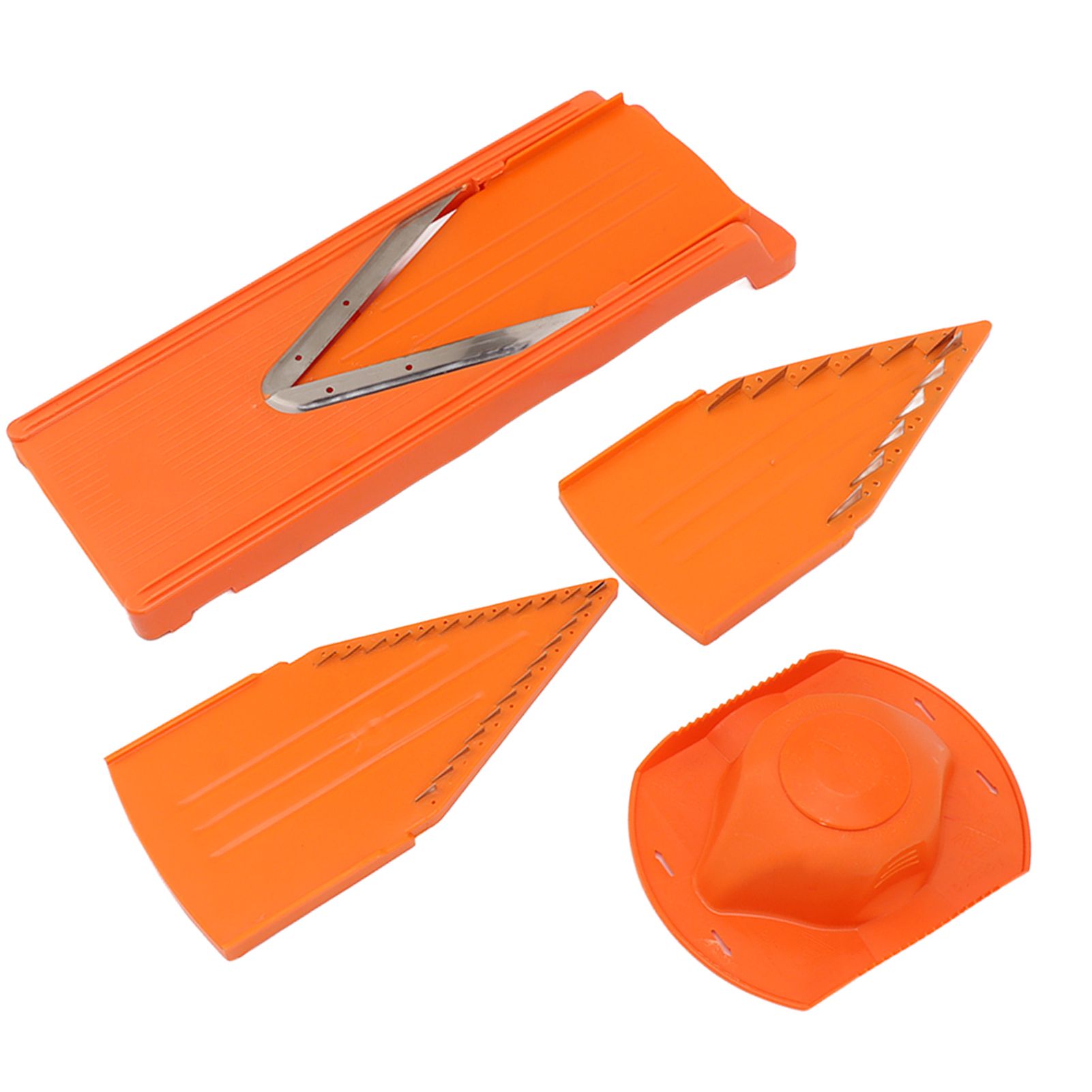 V Blade Mandoline Cutter Manual Vegetable Cutter Vegetable Cooking Tool with Stainless Steel Blade Hand Guard - Image 8