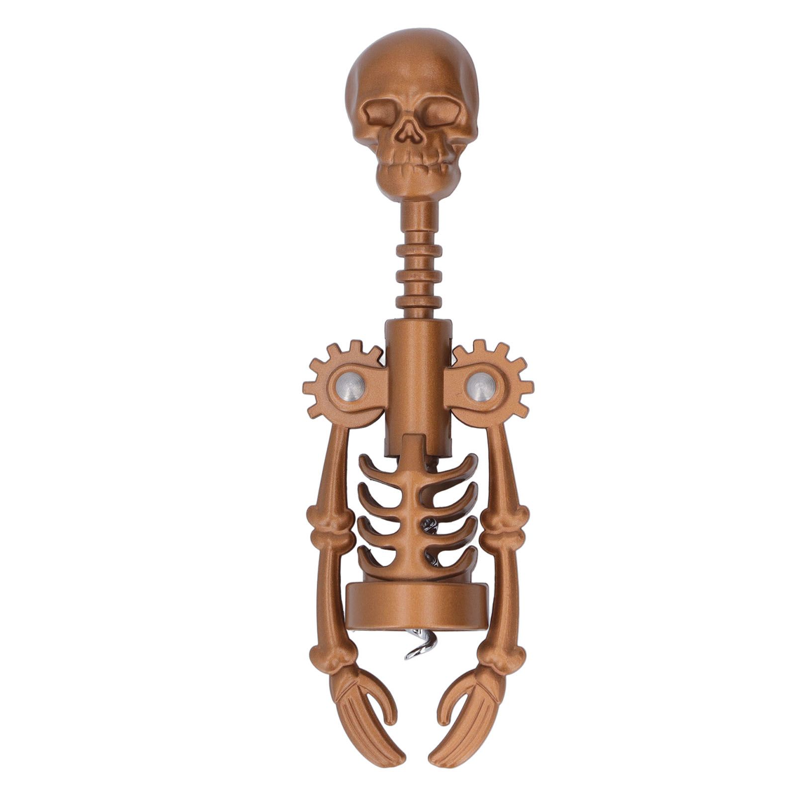Skull Head Corkscrew Wine Bottle Opener Wine Opener for Birthdays Graduation Ceremonies - Image 1