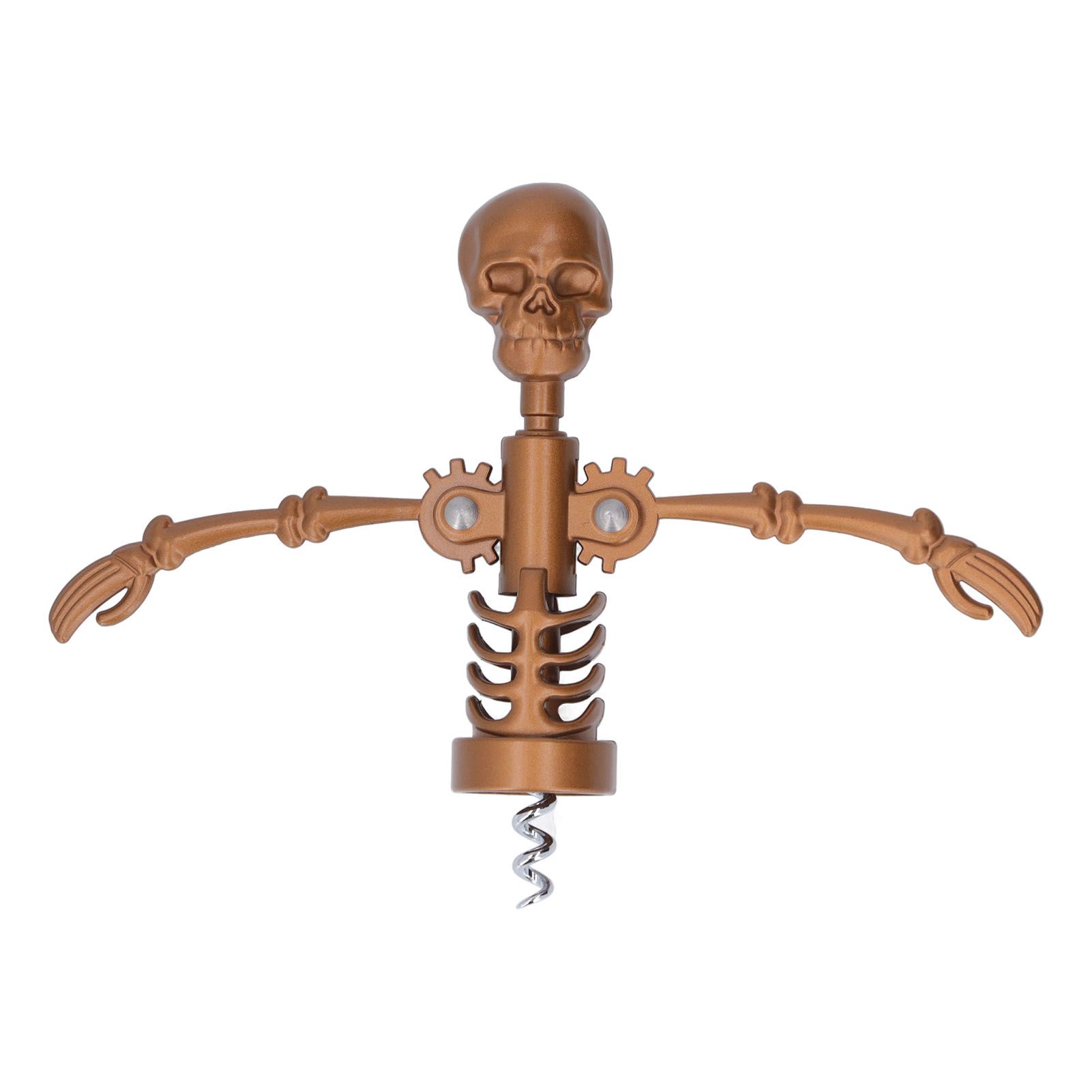 Skull Head Corkscrew Wine Bottle Opener Wine Opener for Birthdays Graduation Ceremonies - Image 2