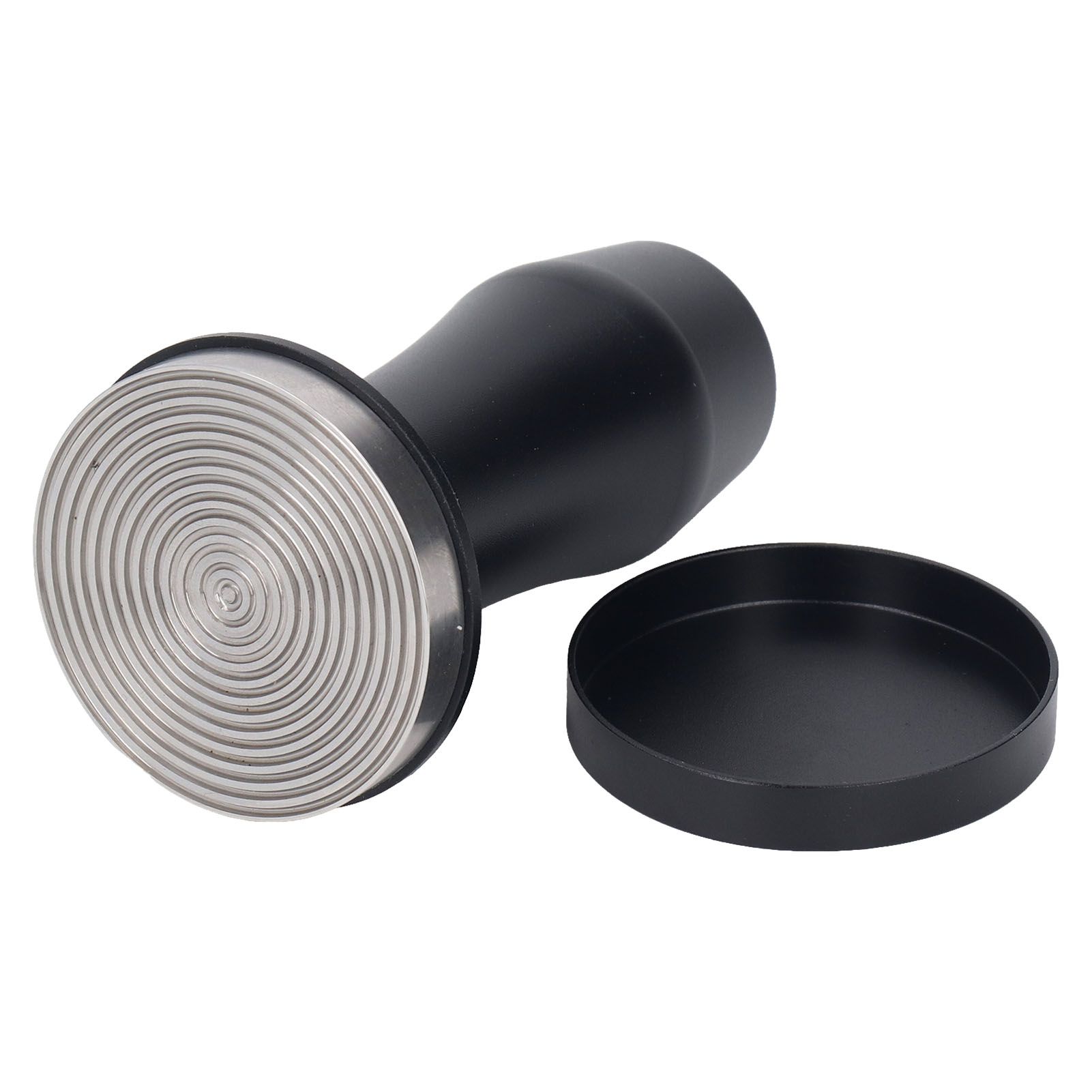 Coffee Tamper Aluminum Alloy Calibrated Tamper with Stainless Steel Base Ergonomic Handle for Cafe Home 58 Thread Base - Image 6