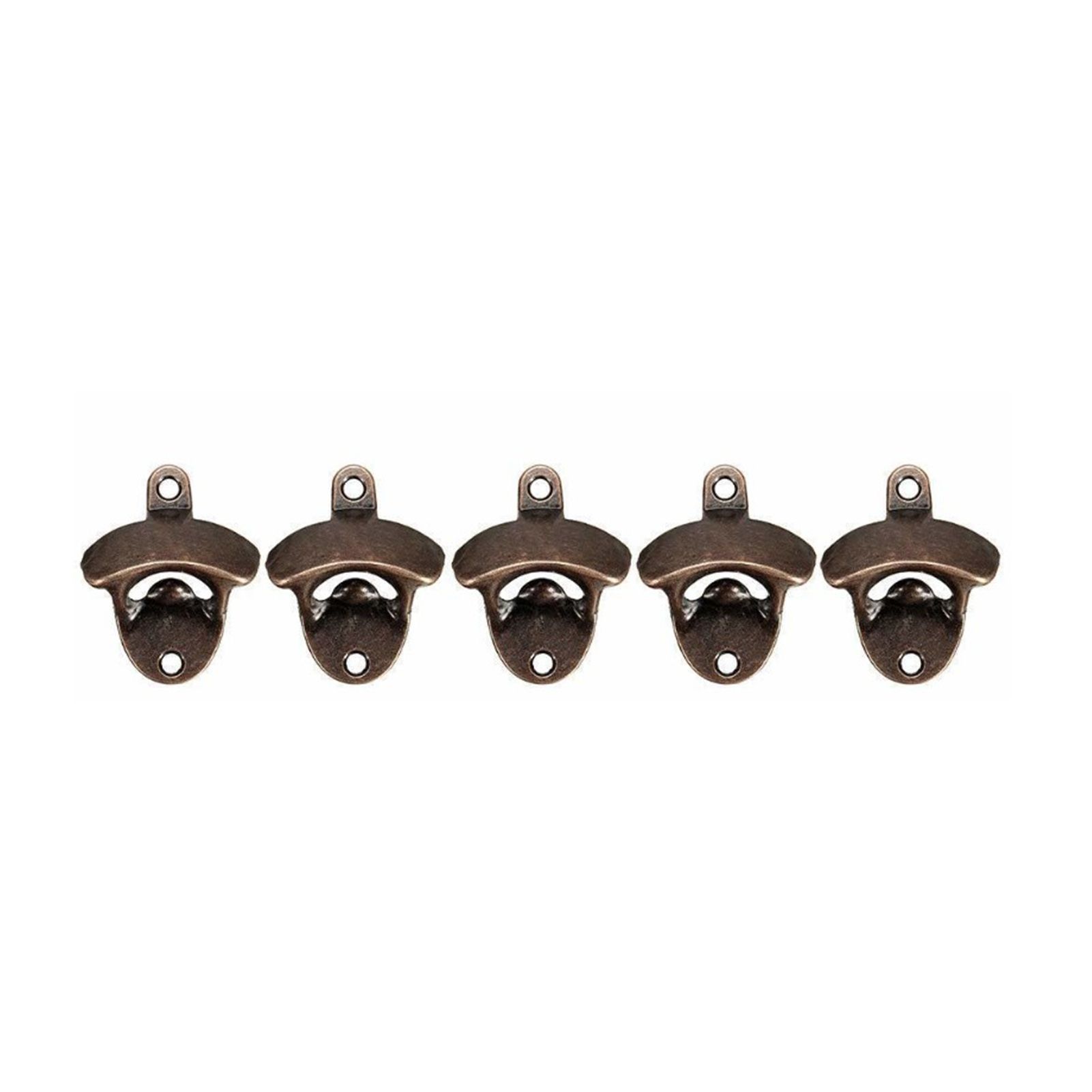 10 Pcs Wall Mount Bottle Opener Vintage Style Rustic Strong Durable Metal Beer Cap Opener for Bar Restaurant Home - Image 4