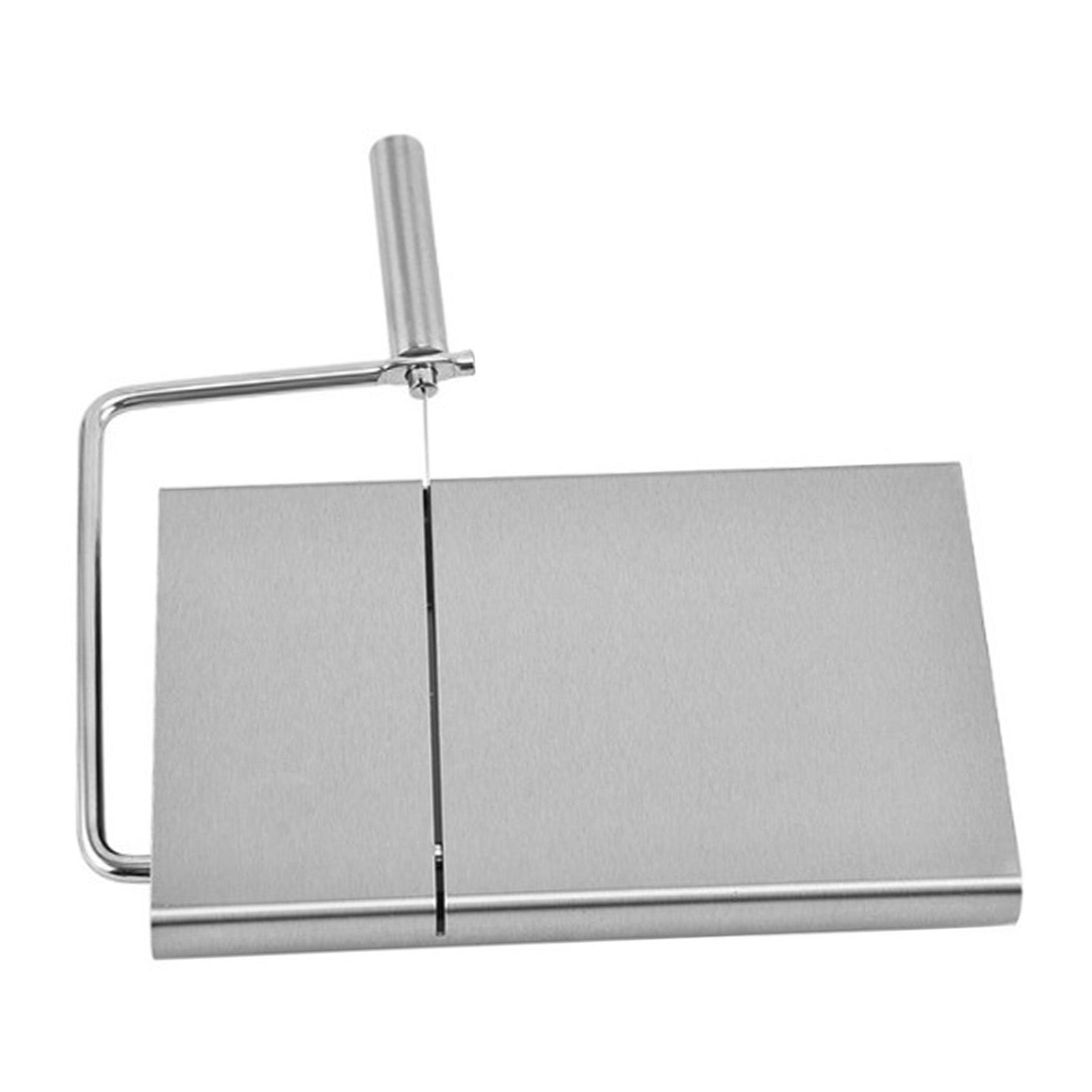 Cheese Cutter Board Stainless Steel Household Anti Corrosion Cheese Cutter with 6PCS Cutting Wire for Kitchen - Image 2