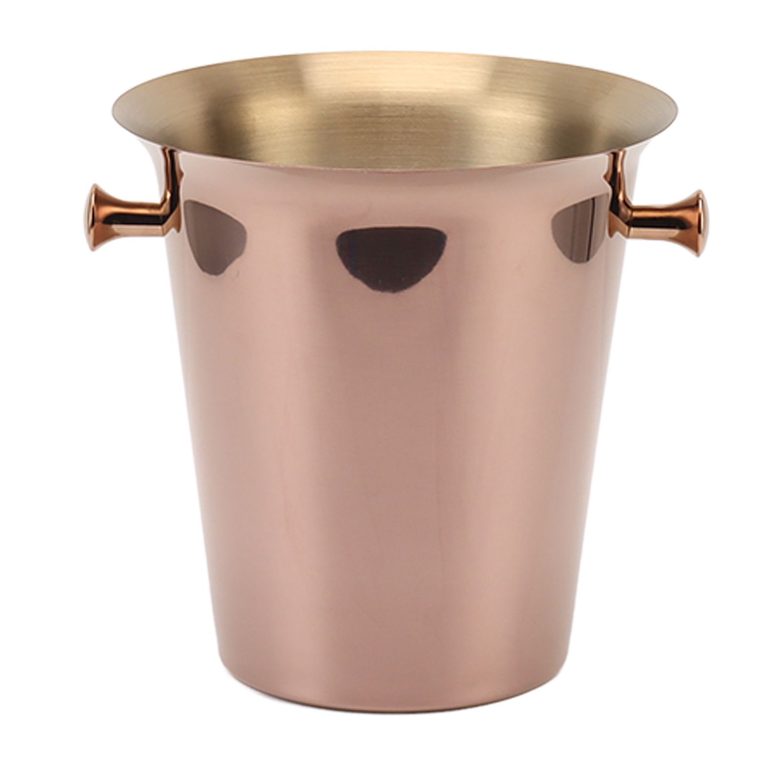 Ice Bucket with Handles Stainless Steel Beer Wine Beverage Cooling Tub for Home Bar 5L Capacity - Image 3