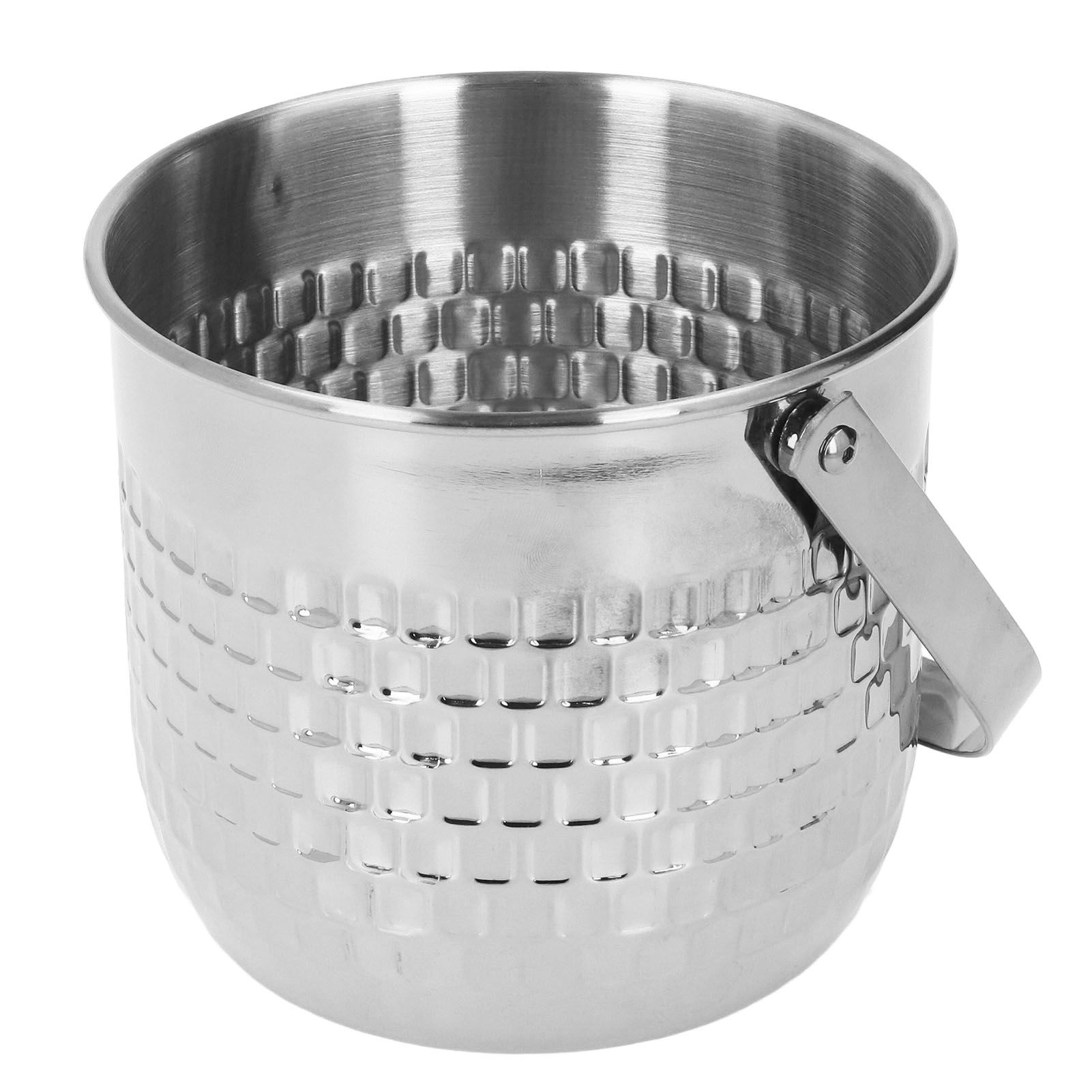 Wine Bucket Double Layer Stainless Steel Insulated Ice Wine Bucket for KTV Bar Dinner Party Silver - Image 5