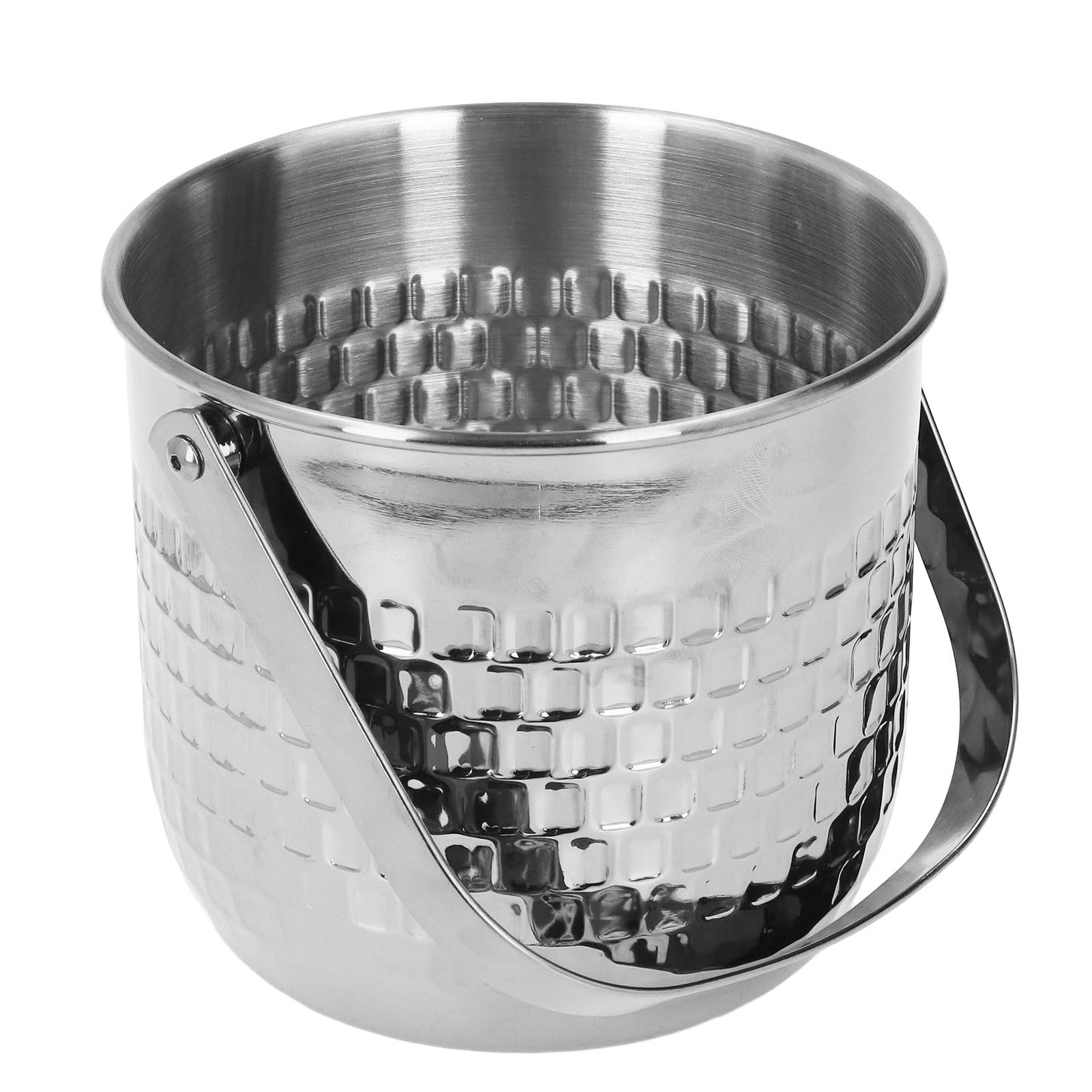 Wine Bucket Double Layer Stainless Steel Insulated Ice Wine Bucket for KTV Bar Dinner Party Silver - Image 8