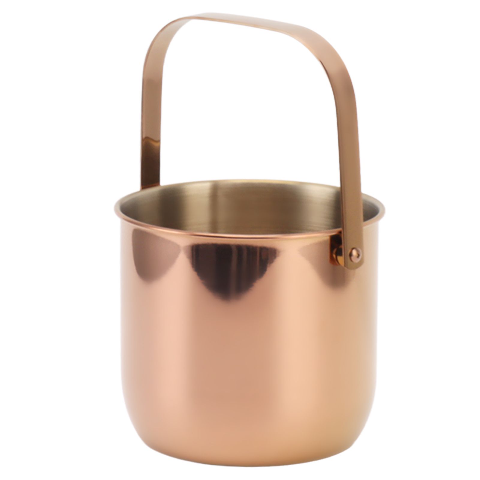 KTV Bar Commercial Thickened Ice Bucket Stainless Steel Double Insulation Ice Bucket Wine Champagne Beer Ice Bucket Rose Gold - Image 1