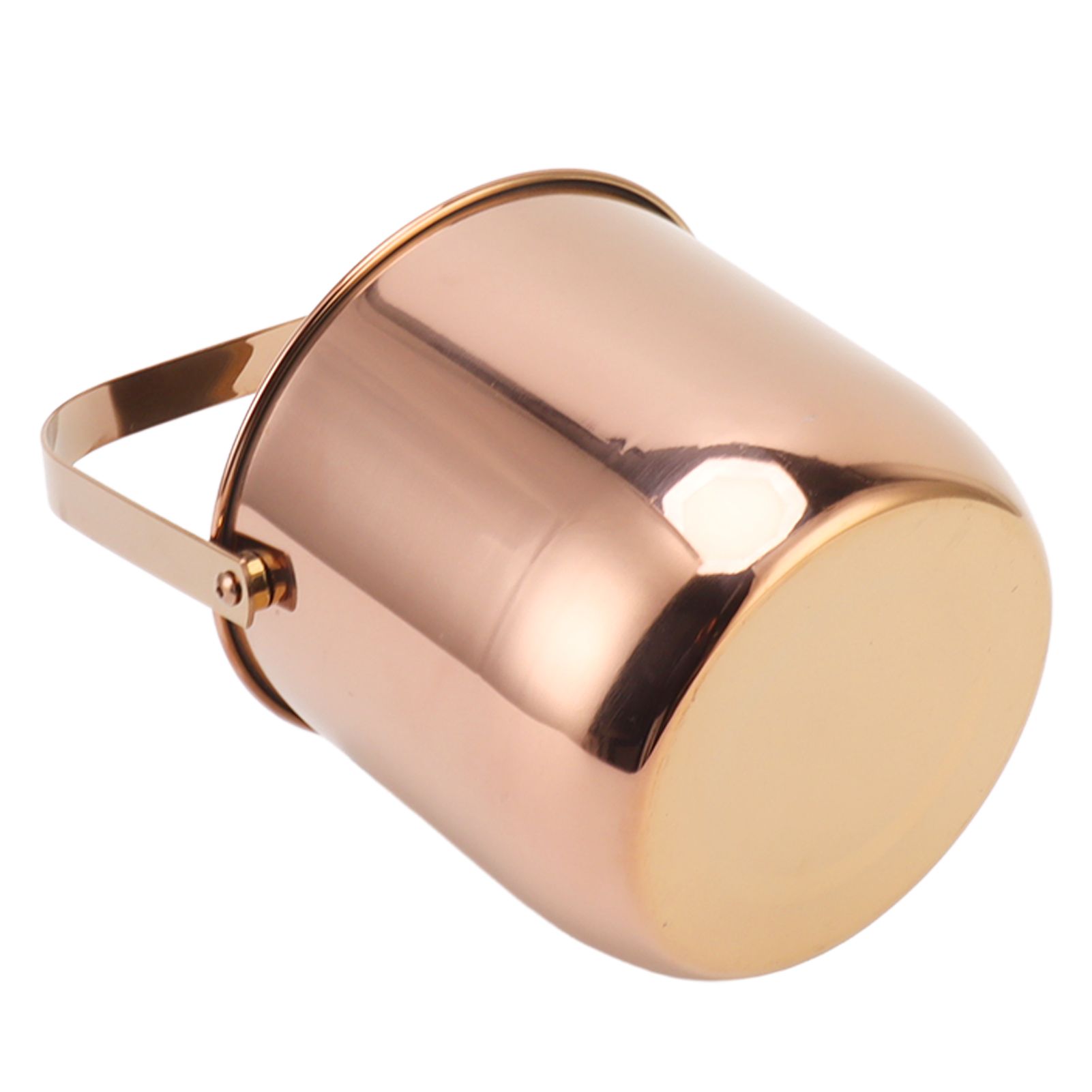 KTV Bar Commercial Thickened Ice Bucket Stainless Steel Double Insulation Ice Bucket Wine Champagne Beer Ice Bucket Rose Gold - Image 3