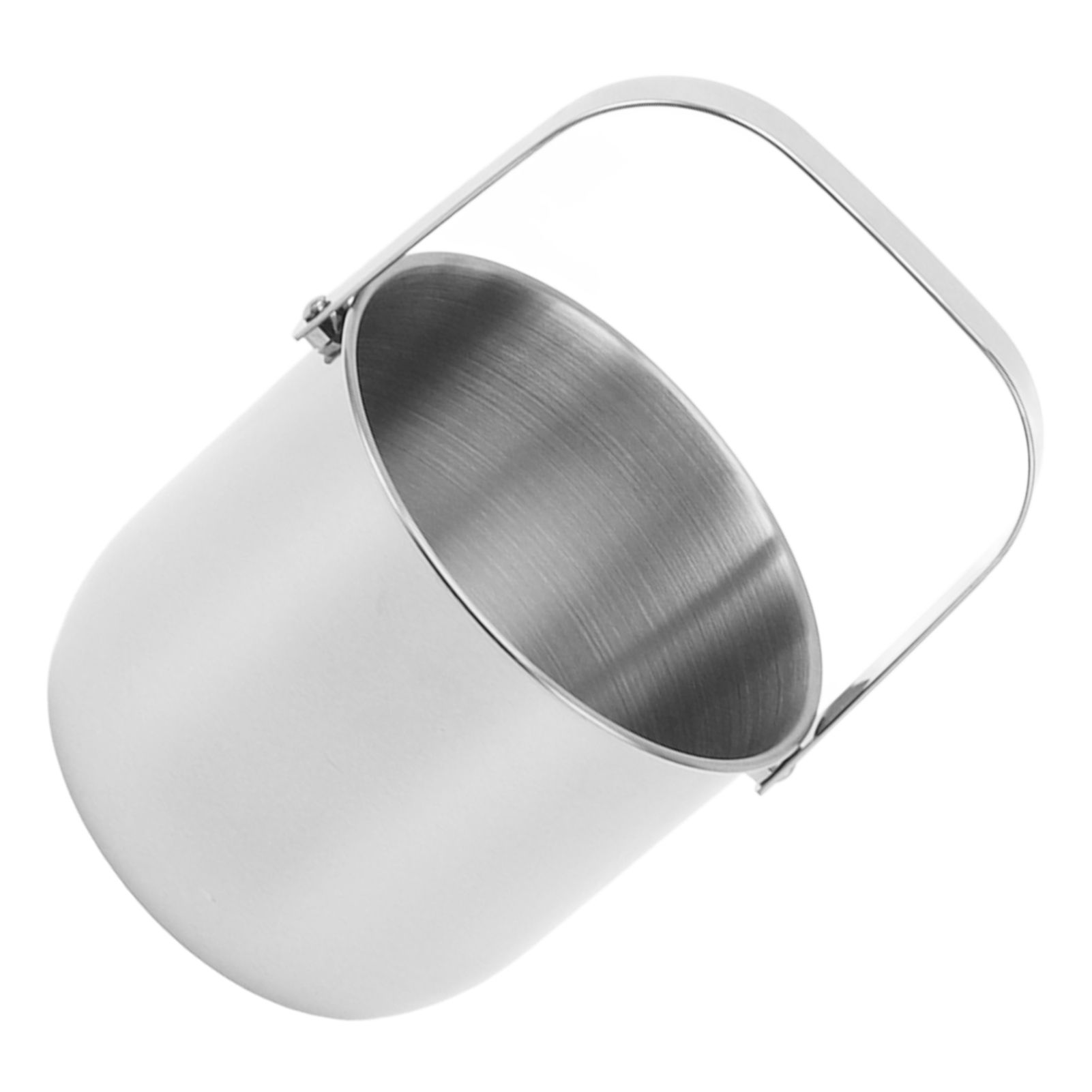KTV Bar Commercial Thickened Ice Bucket Stainless Steel Double Insulation Ice Bucket Wine Champagne Beer Ice Bucket Silver - Image 7